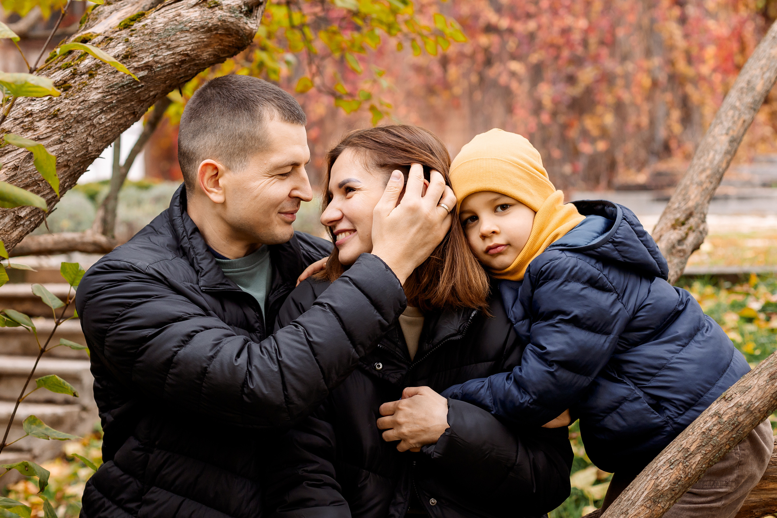 Семейная прогулка в Ботаническом саду. Семейный Фотограф в Москве Евгения Симоненко