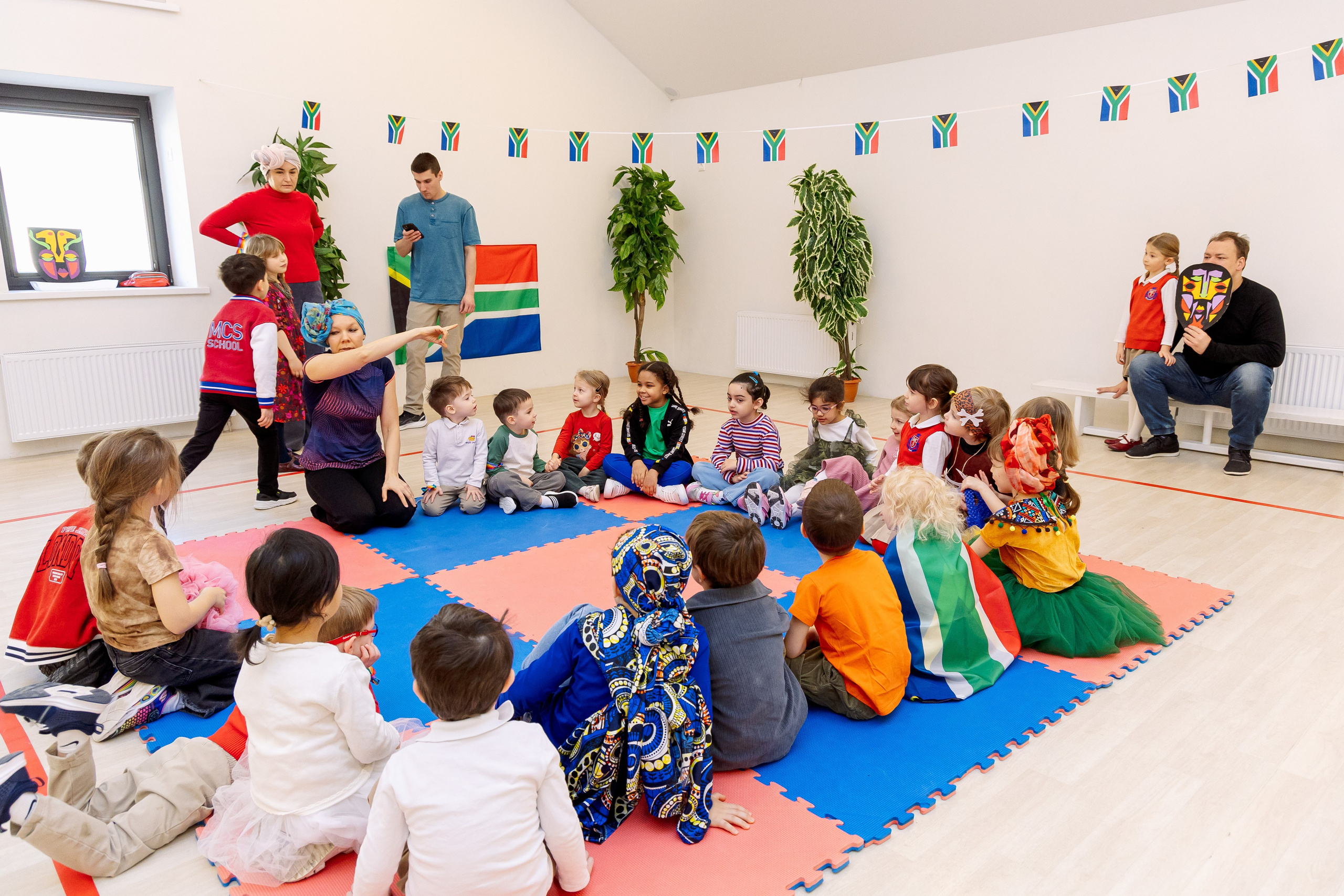 Сад и школа