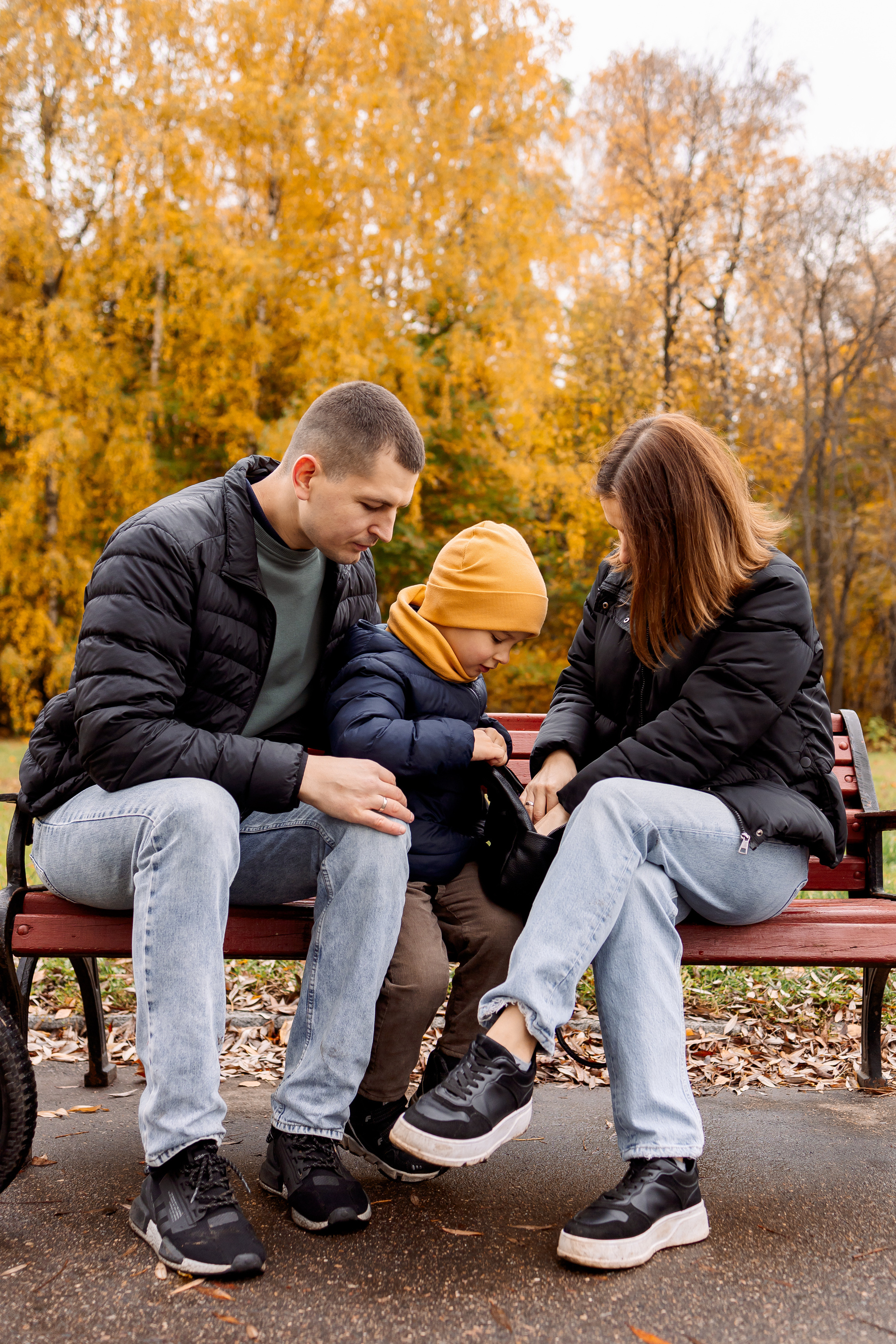Семейная прогулка в Ботаническом саду. Семейный Фотограф в Москве Евгения Симоненко
