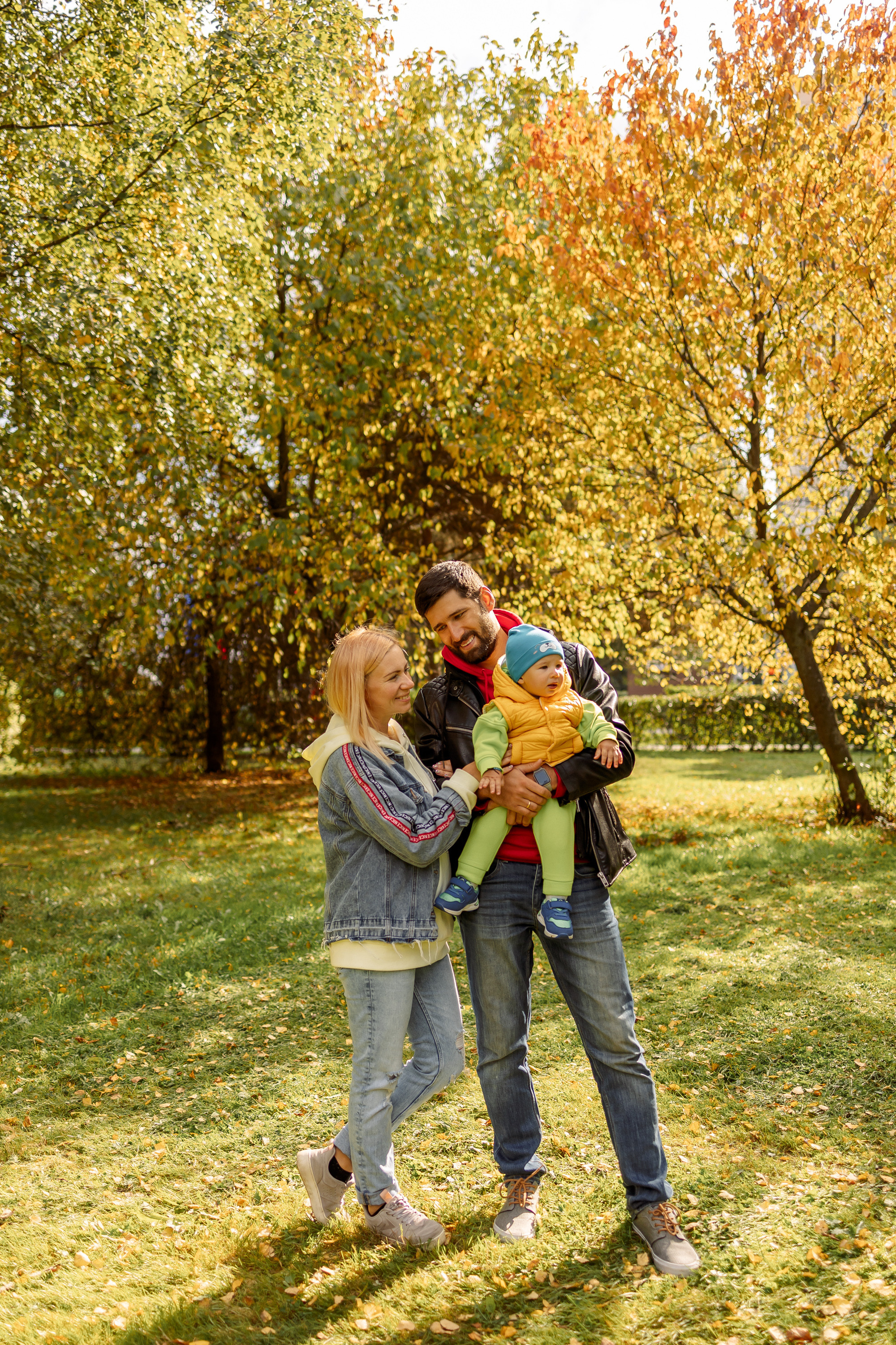 осенняя история в парке Москвы