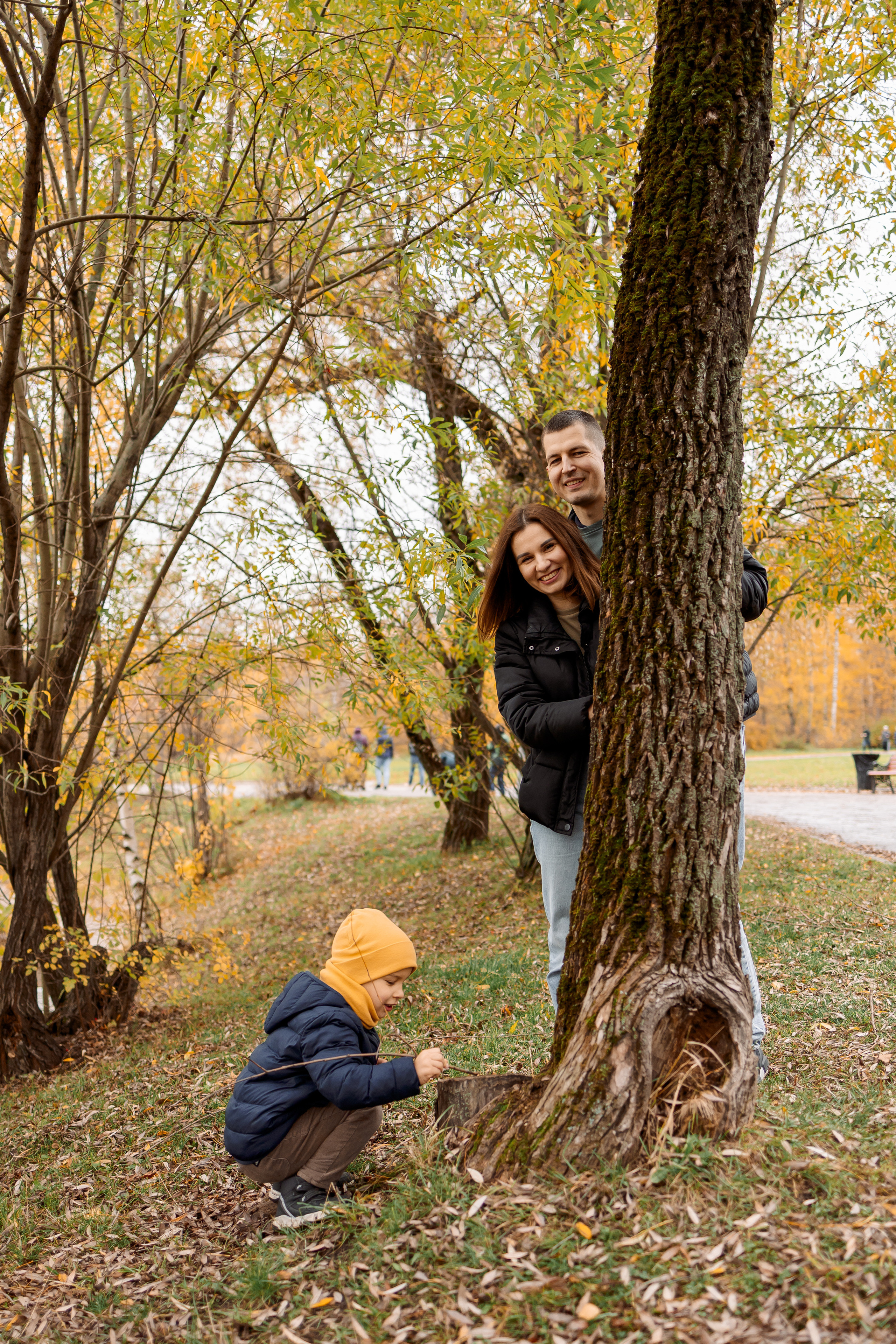 Семейная прогулка в Ботаническом саду. Семейный Фотограф в Москве Евгения Симоненко