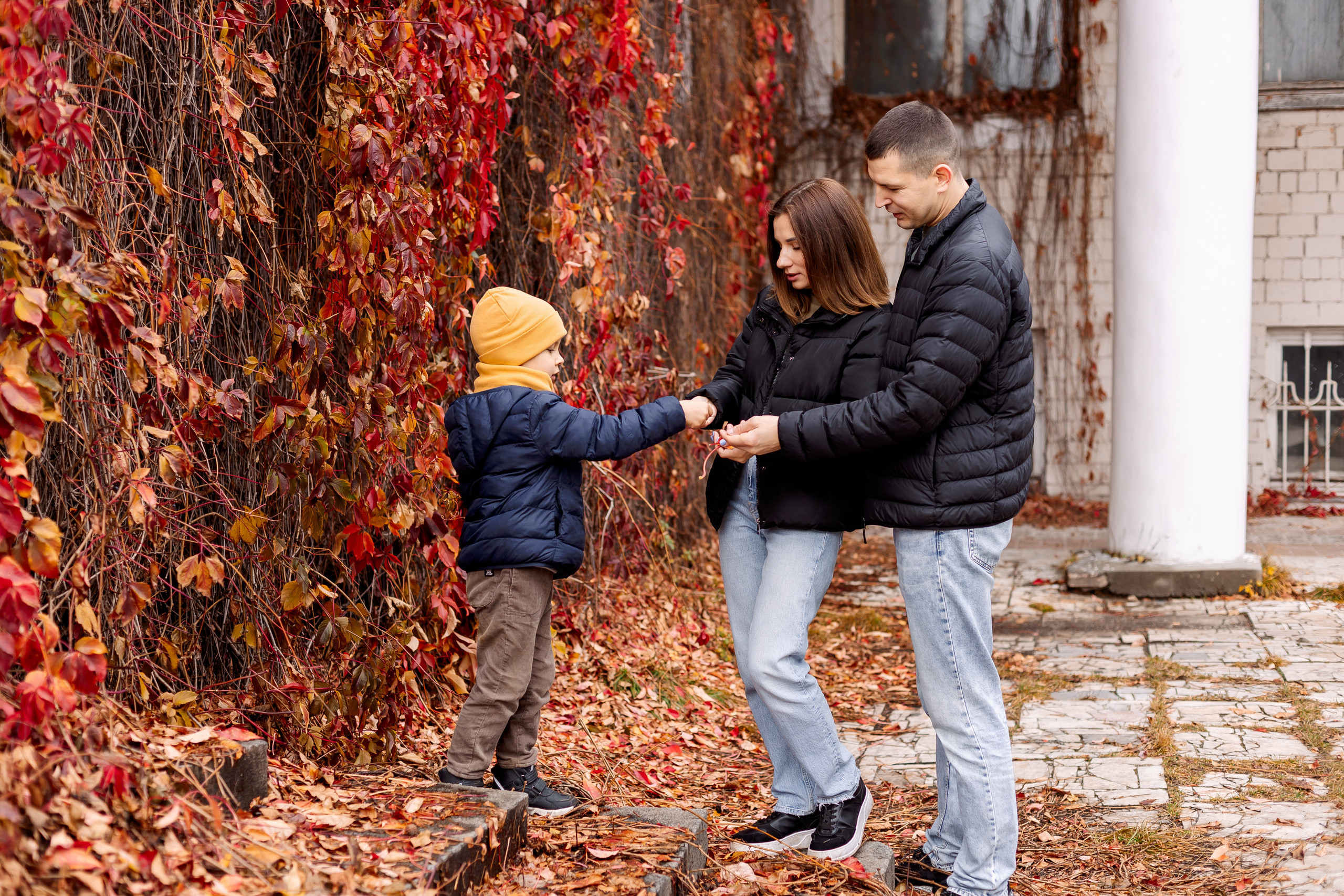 Семейная прогулка в Ботаническом саду. Семейный Фотограф в Москве Евгения Симоненко