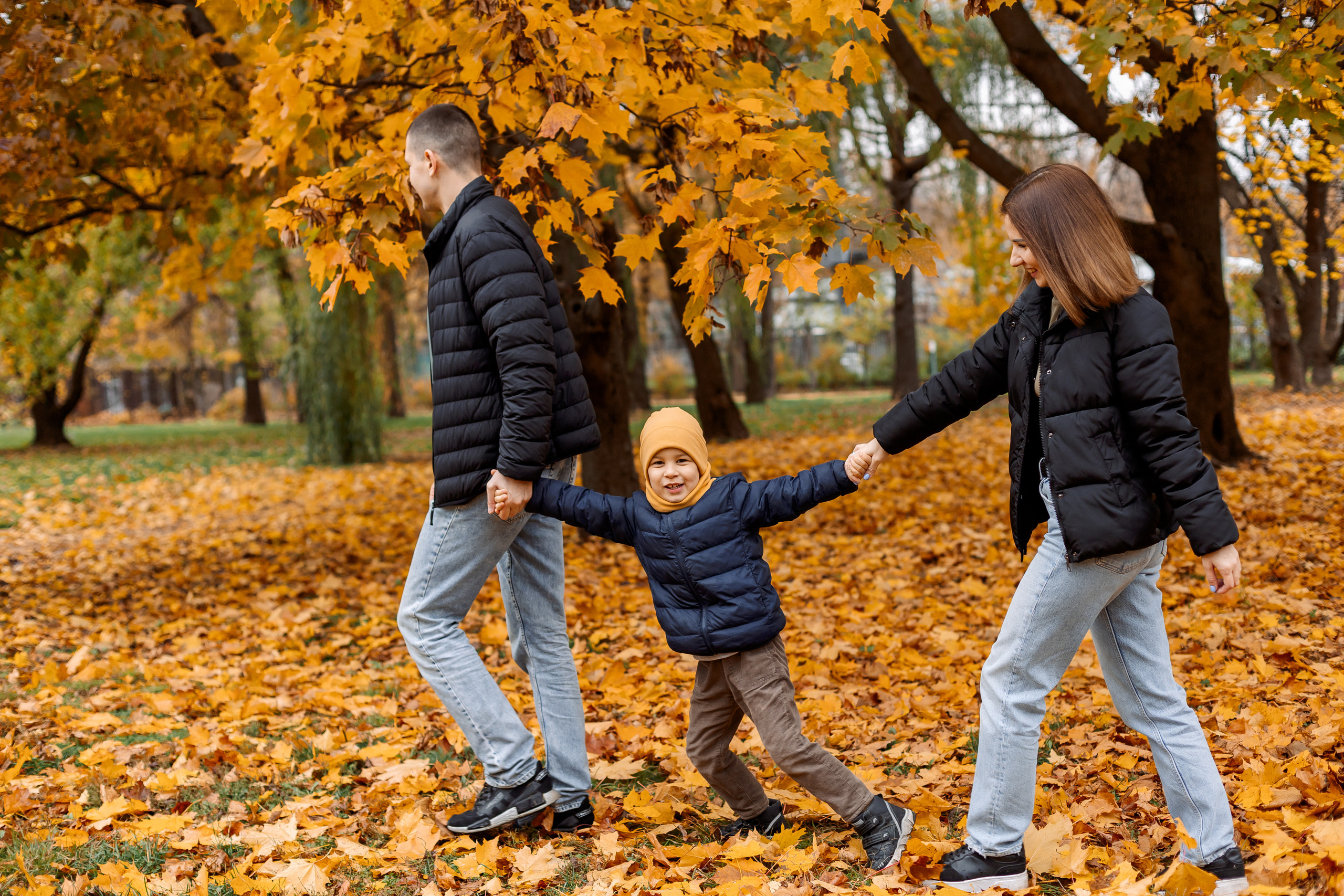 Семейная прогулка в Ботаническом саду. Семейный Фотограф в Москве Евгения Симоненко