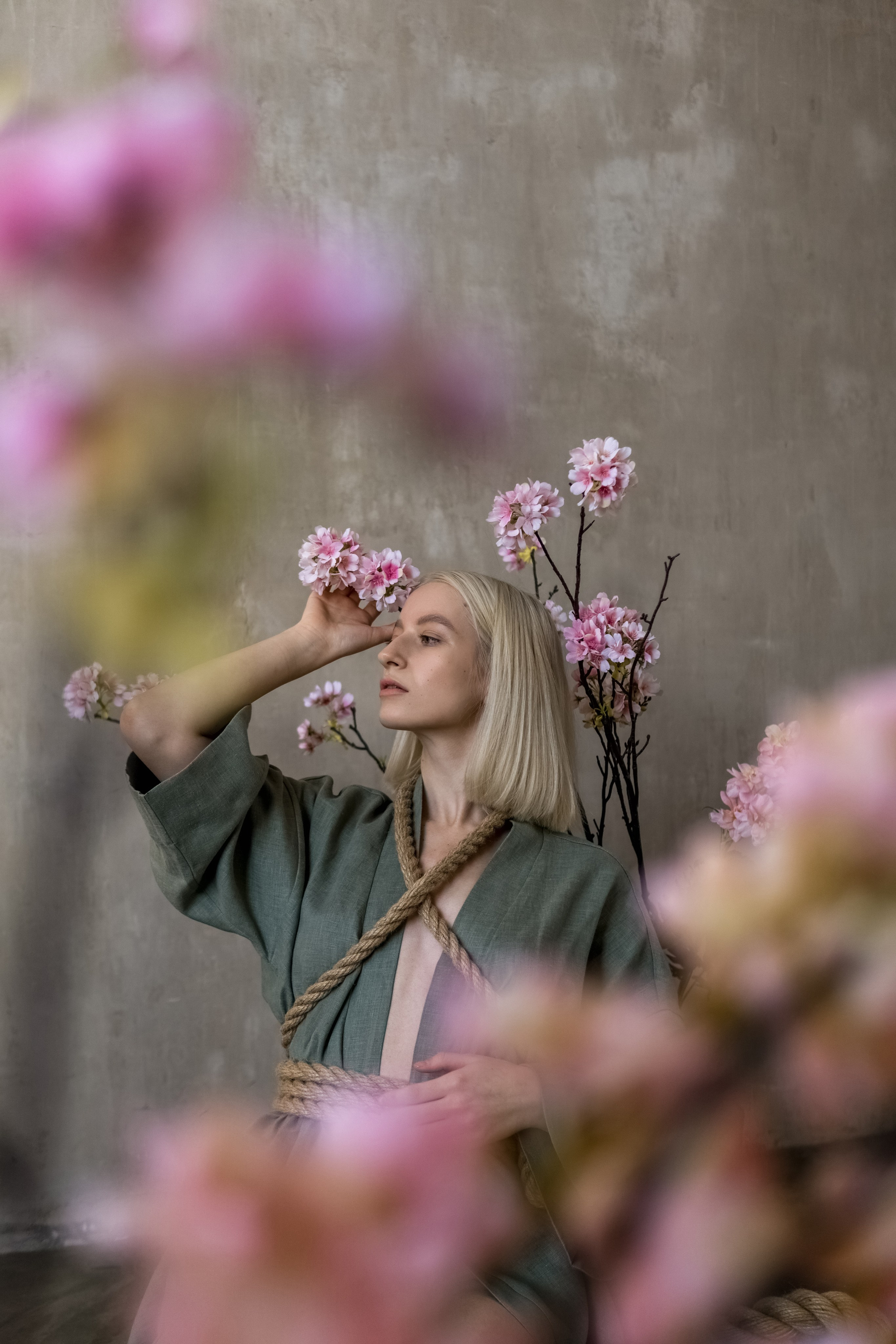 Lyzzy | ropes & flowers. Фотограф Валерий Федяев | vallerzu