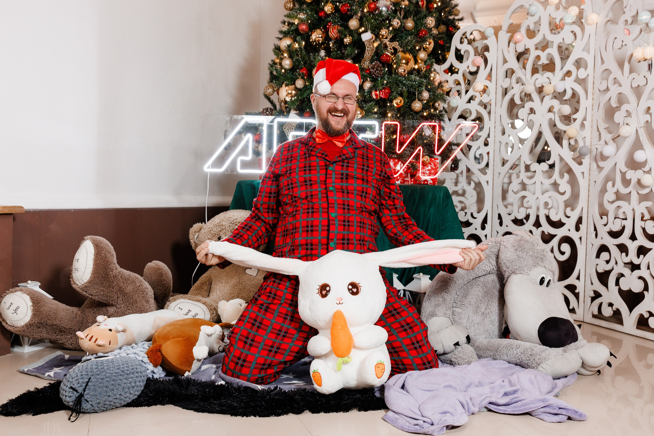 Пижамный новогодний корпоратив АРТВ. Фотограф в Санкт-Петербурге — Сергей Петров