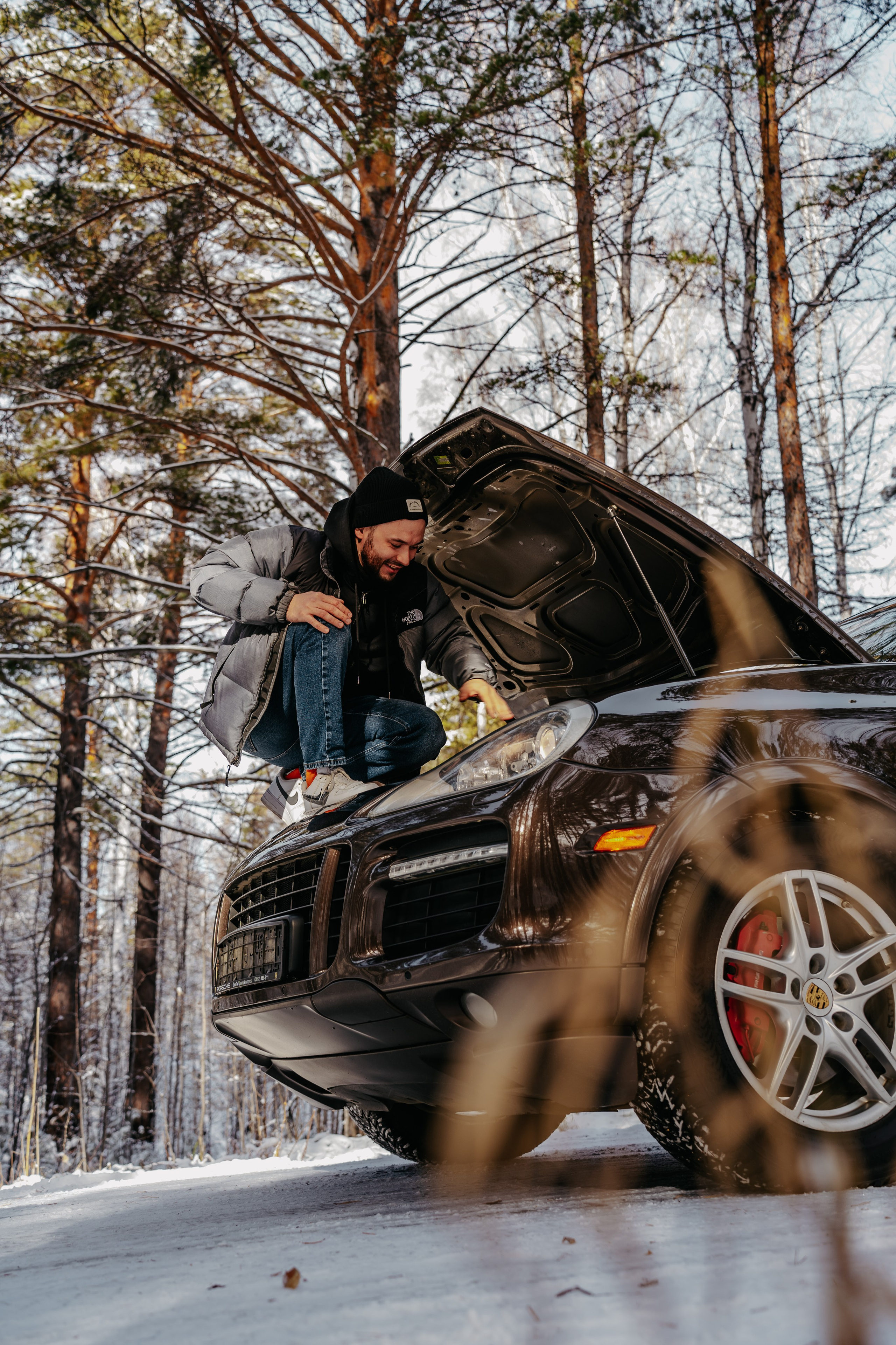 Porsche Cayenne. Фотограф, видеограф и пилот дрона на Байкале