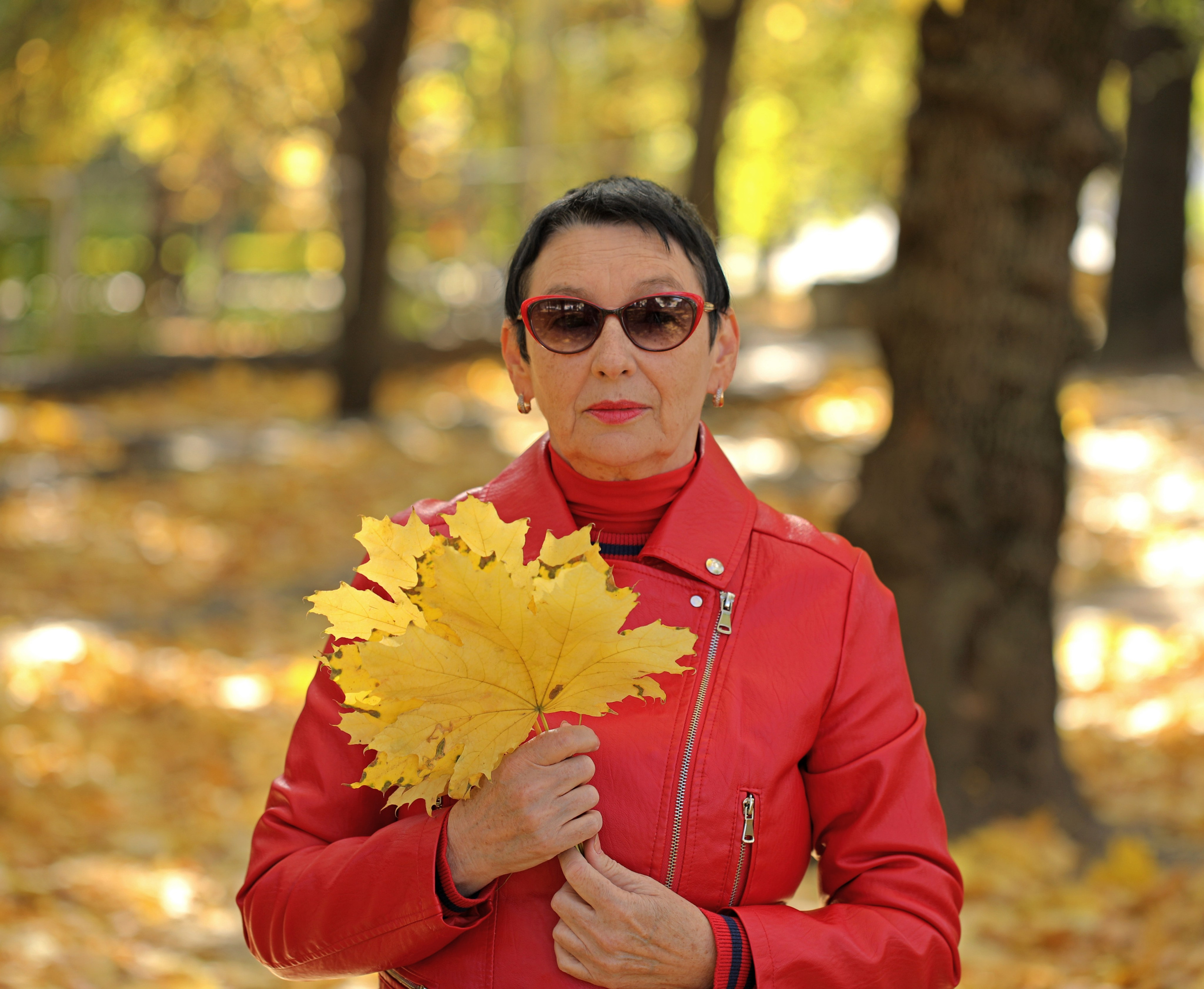 Золотая осень в парке. Фото-художник и Репортажный фотограф Николаев Александр Алексеевич
