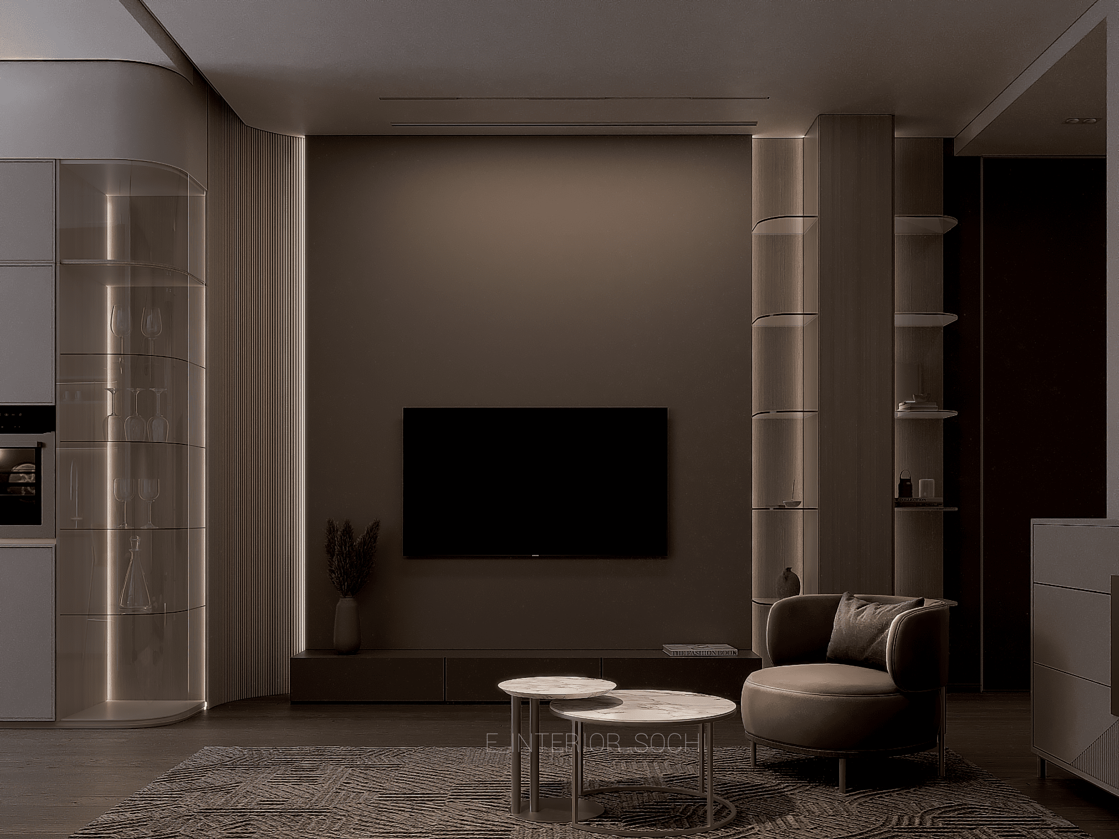 PINA_COLADA. Дизайн интерьера Евгения Тисленко