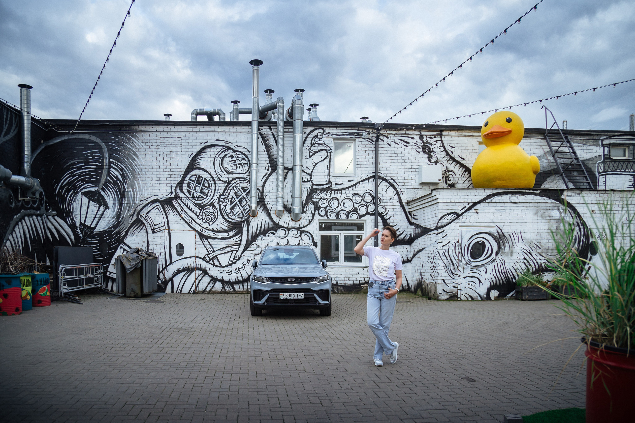 Экскурсия - фотопрогулка стрит-арт и муралы Минск5