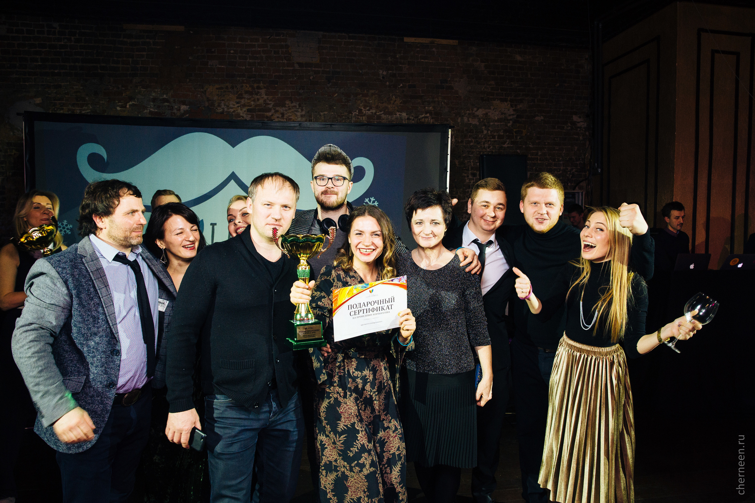 Новогодний корпоратив I Love Fitness. КонТайм: профессиональная съемка для организаций