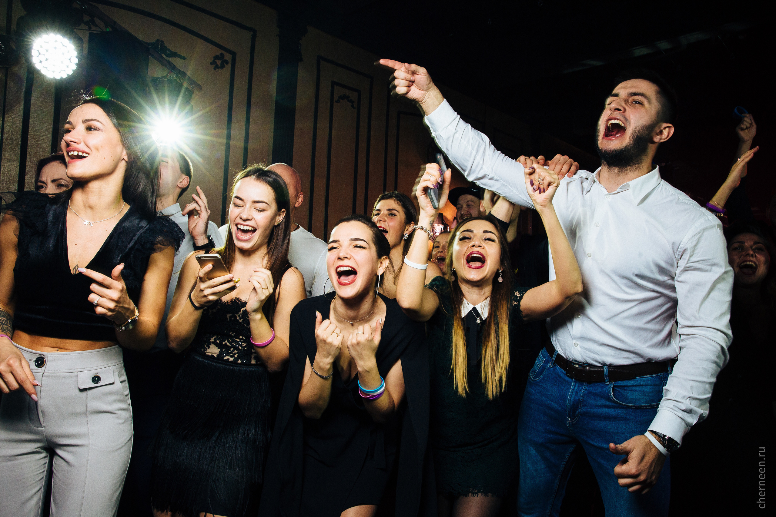 Новогодний корпоратив I Love Fitness. КонТайм: профессиональная съемка для организаций