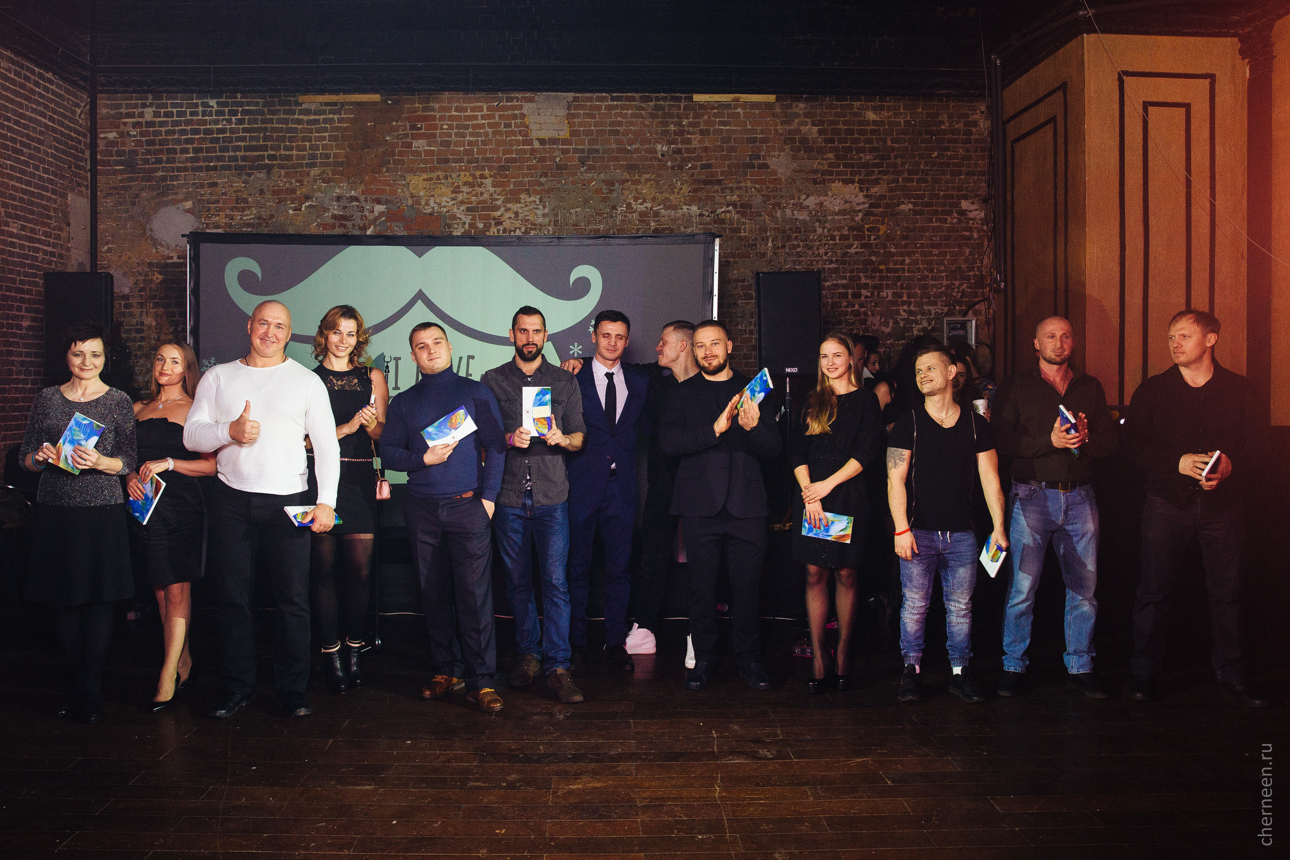 Новогодний корпоратив I Love Fitness. КонТайм: профессиональная съемка для организаций