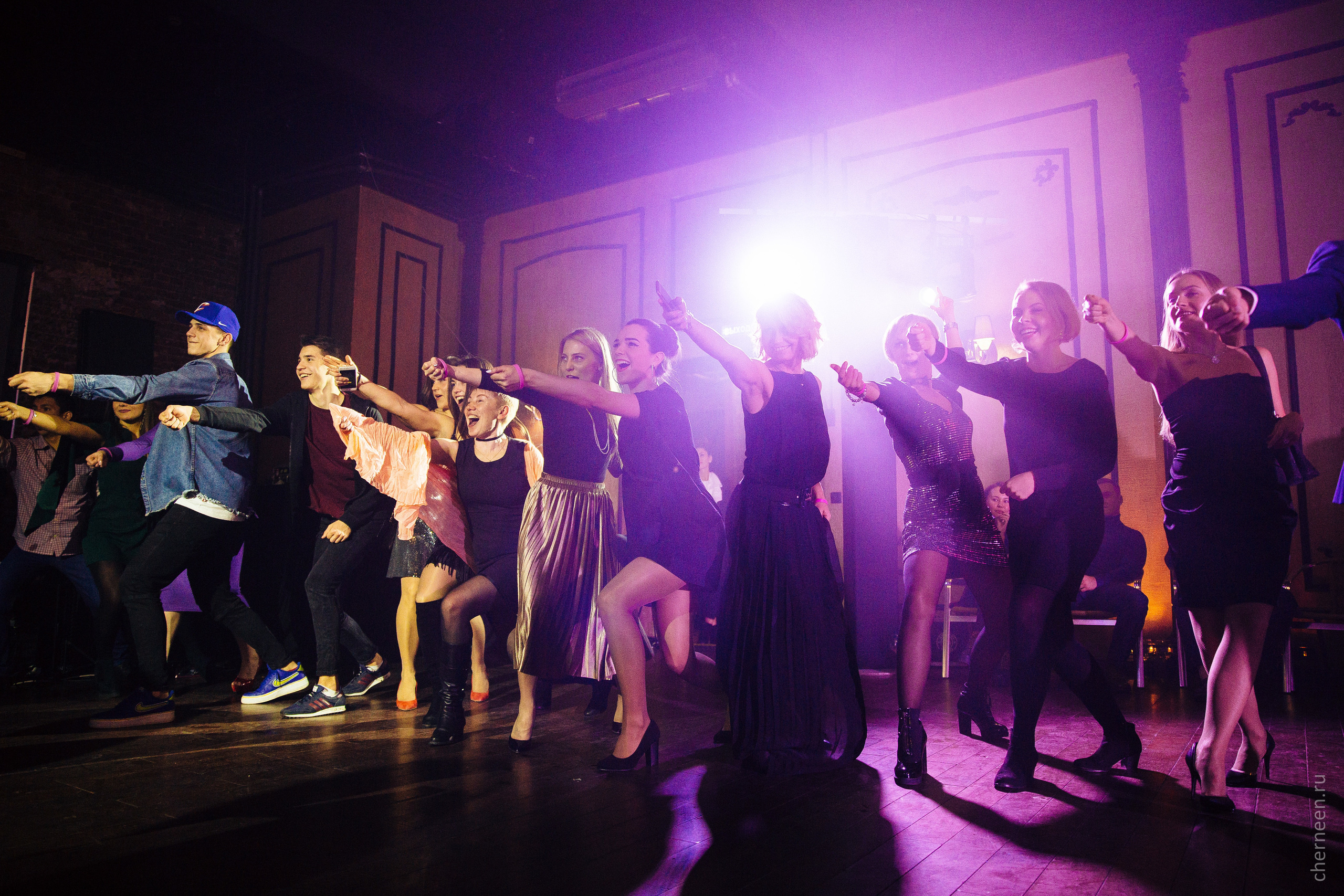 Новогодний корпоратив I Love Fitness. КонТайм: профессиональная съемка для организаций