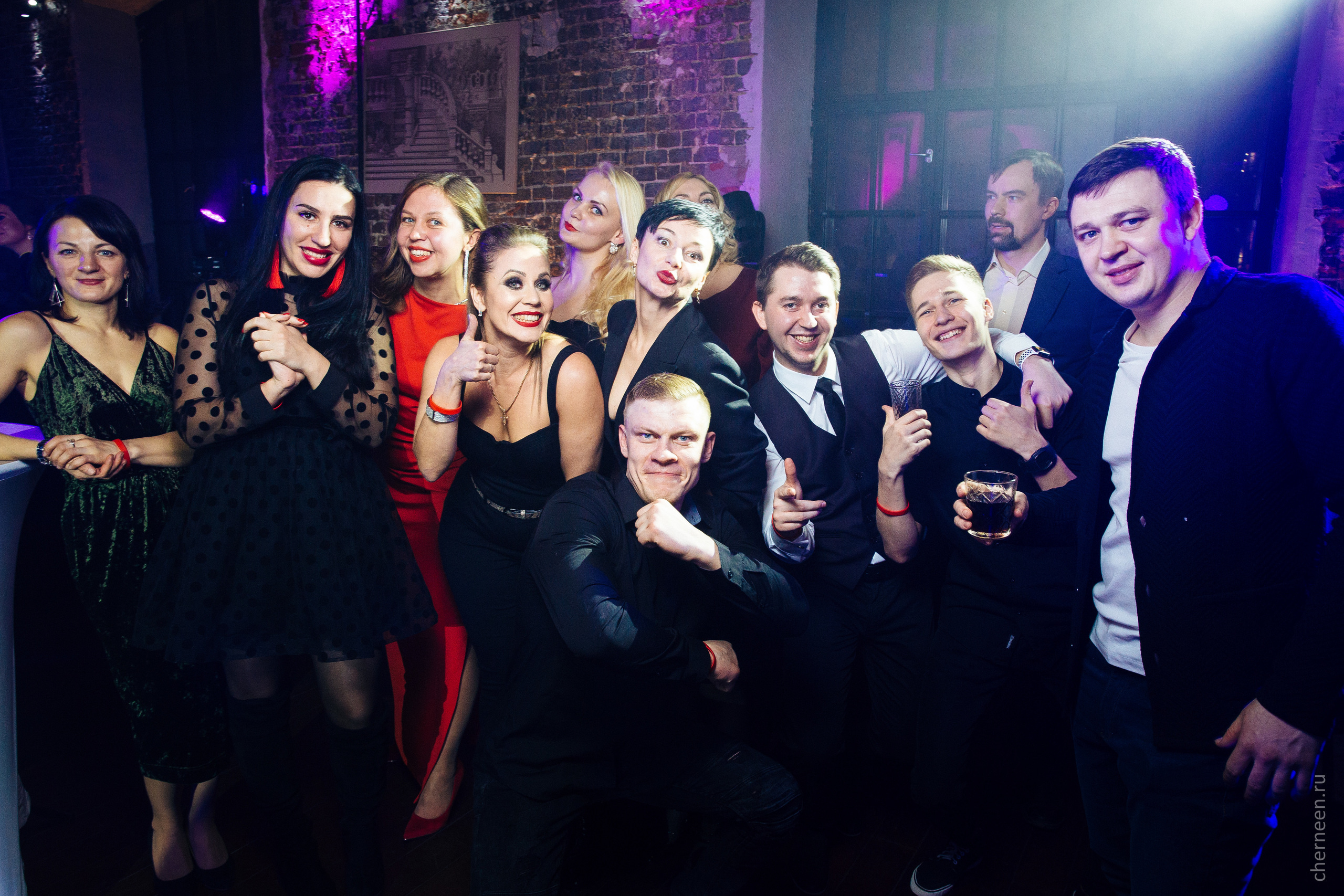 Новогодний корпоратив I Love Fitness. КонТайм: профессиональная съемка для организаций