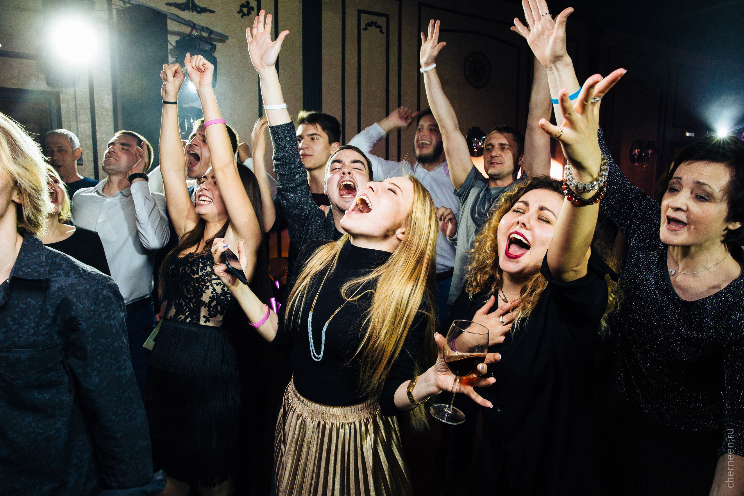 Новогодний корпоратив I Love Fitness. КонТайм: профессиональная съемка для организаций