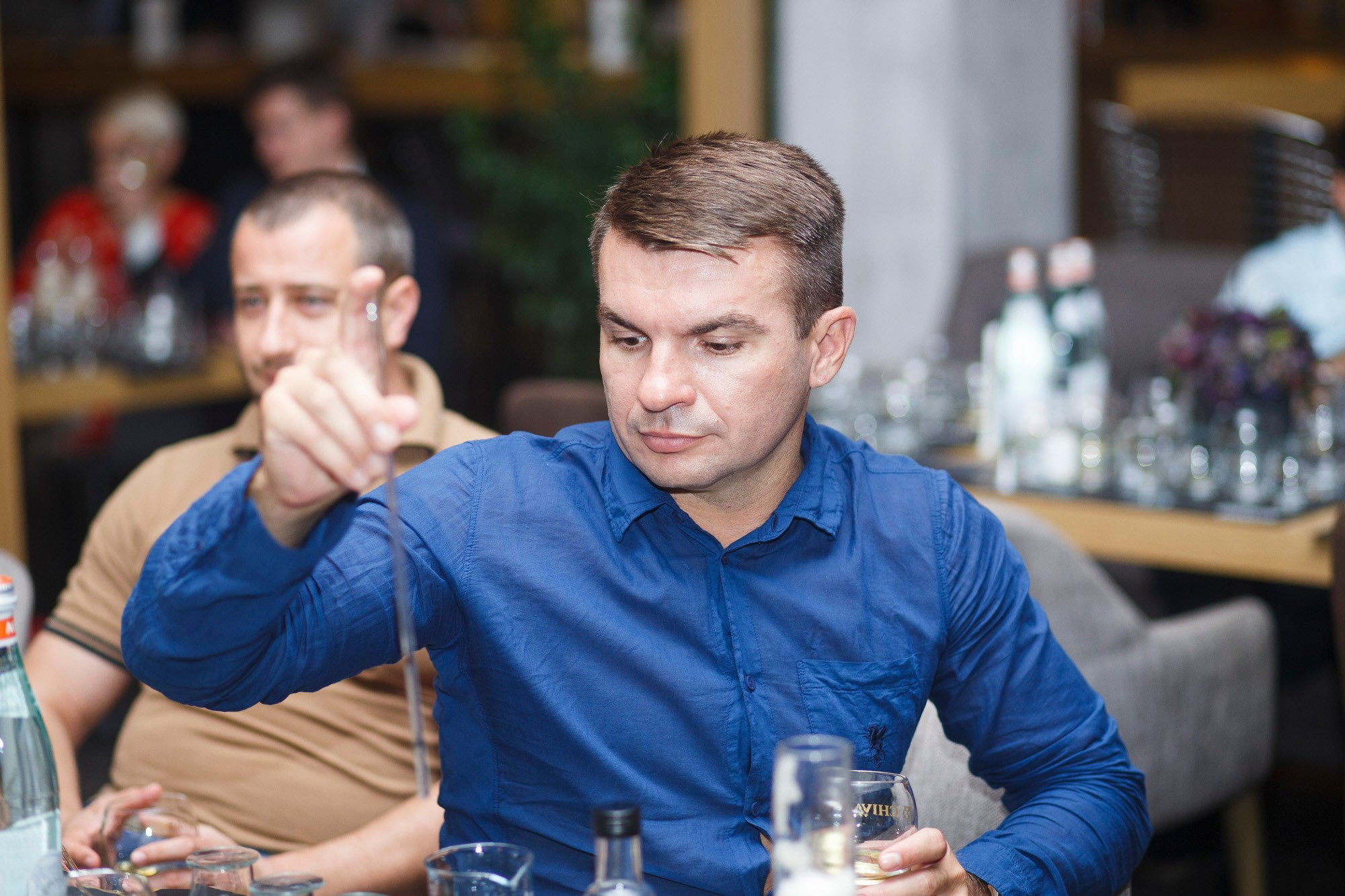 Dinner Chivas. Reportage and staged photographer Natalia Sannikova