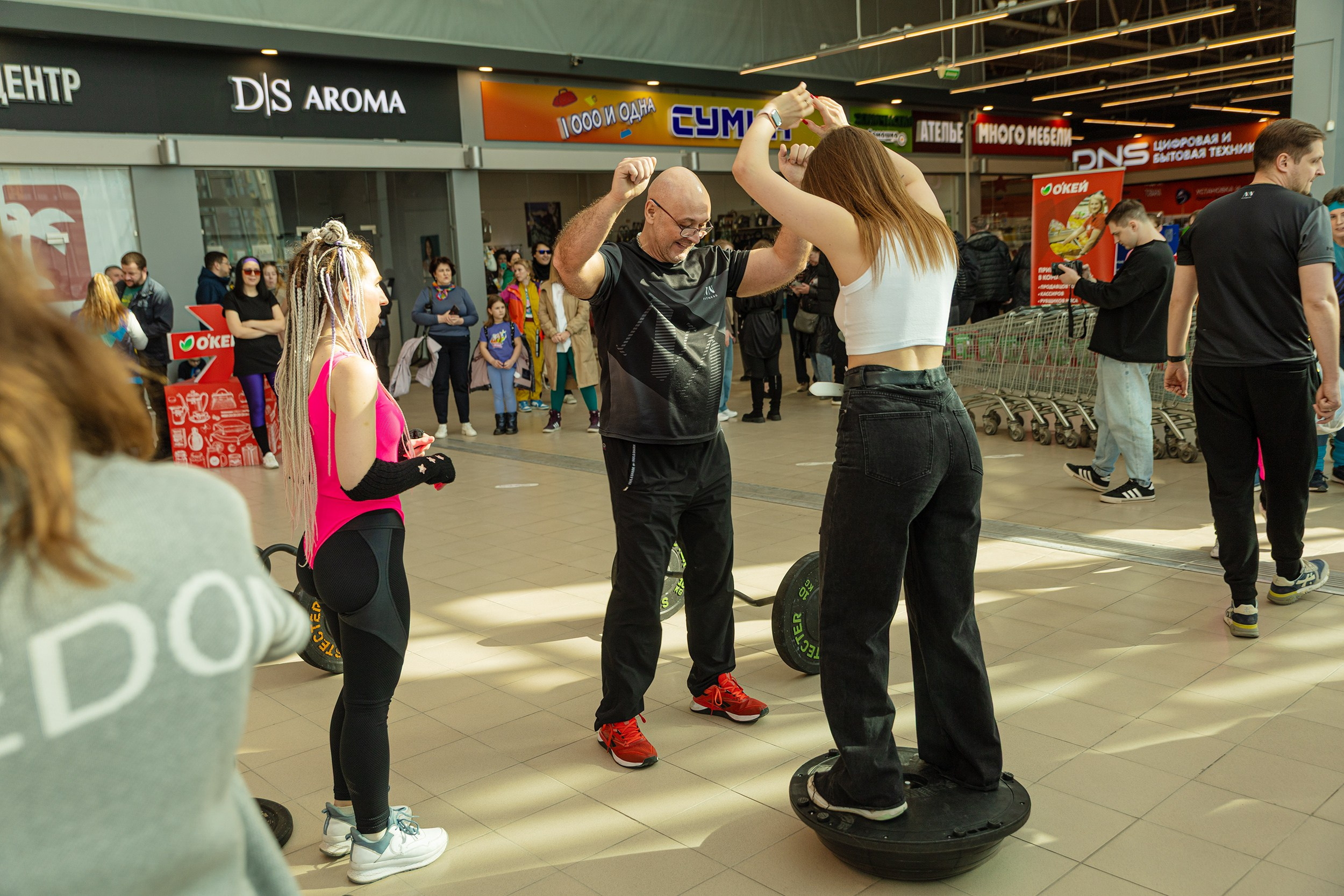 День рождения фитнес зала NN fitnes. Фотограф Тюмень