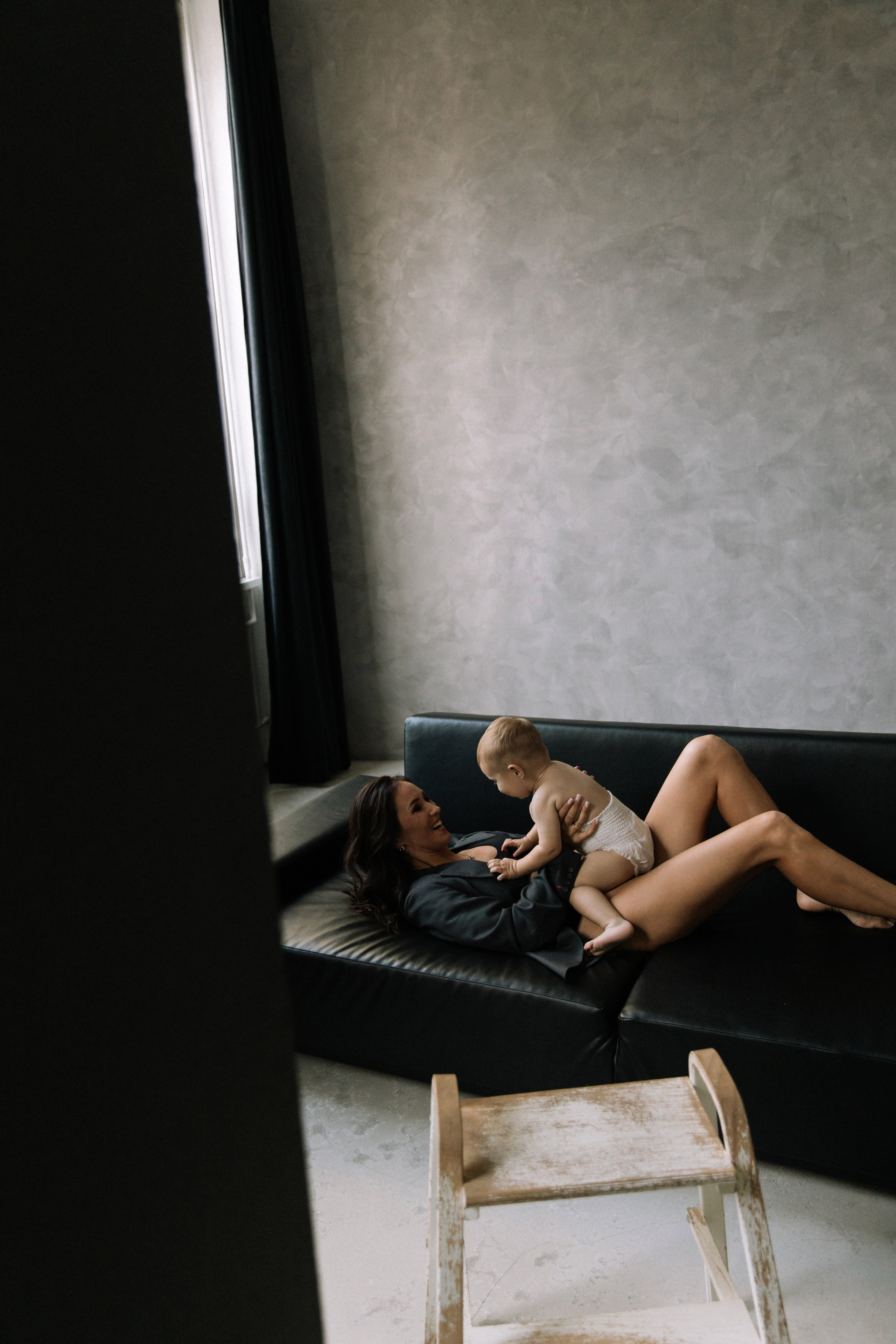 Мама Наташа и сынуля Фим. Фотограф Катя Трусова