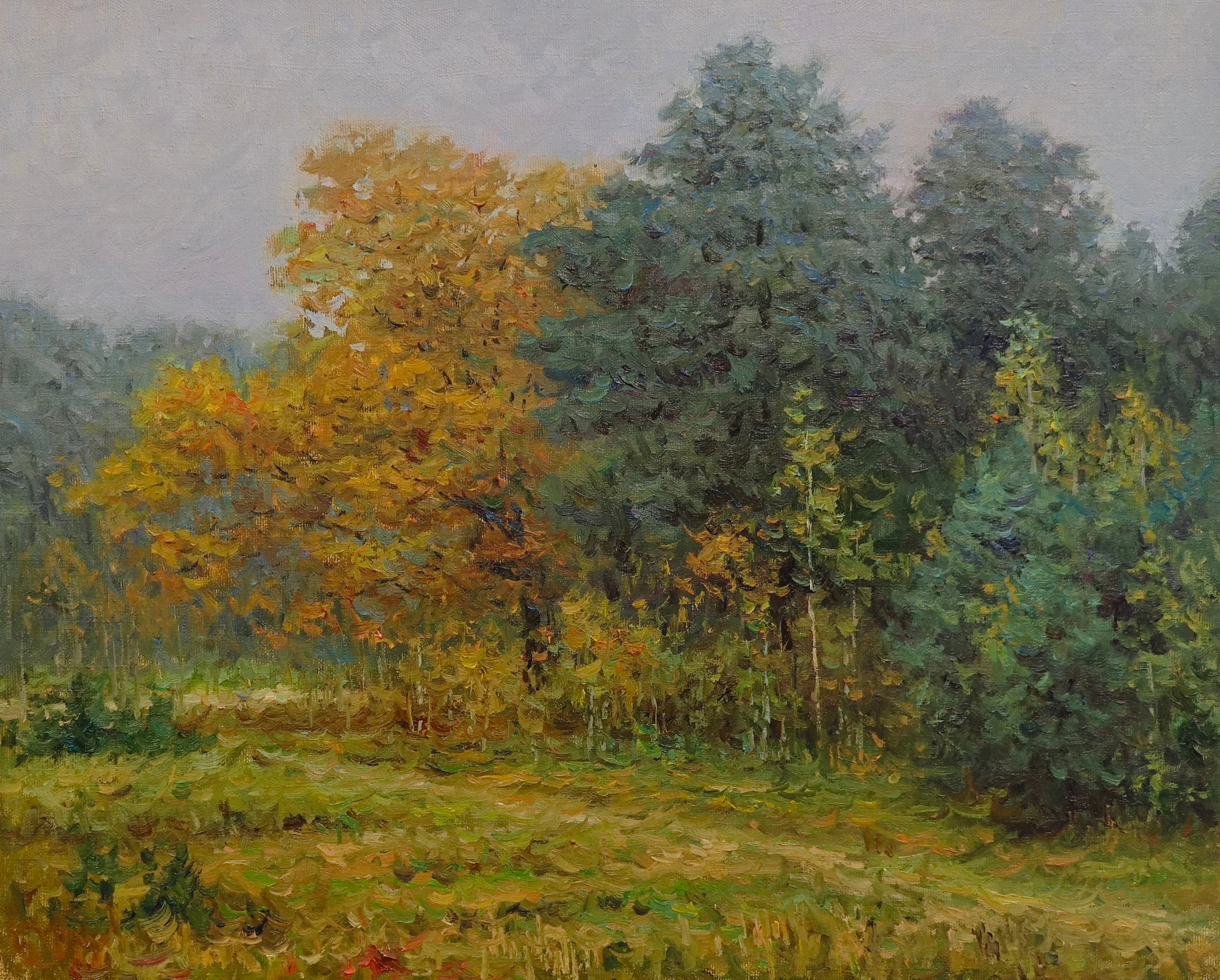 "Осенний лес", х.м., 50х70