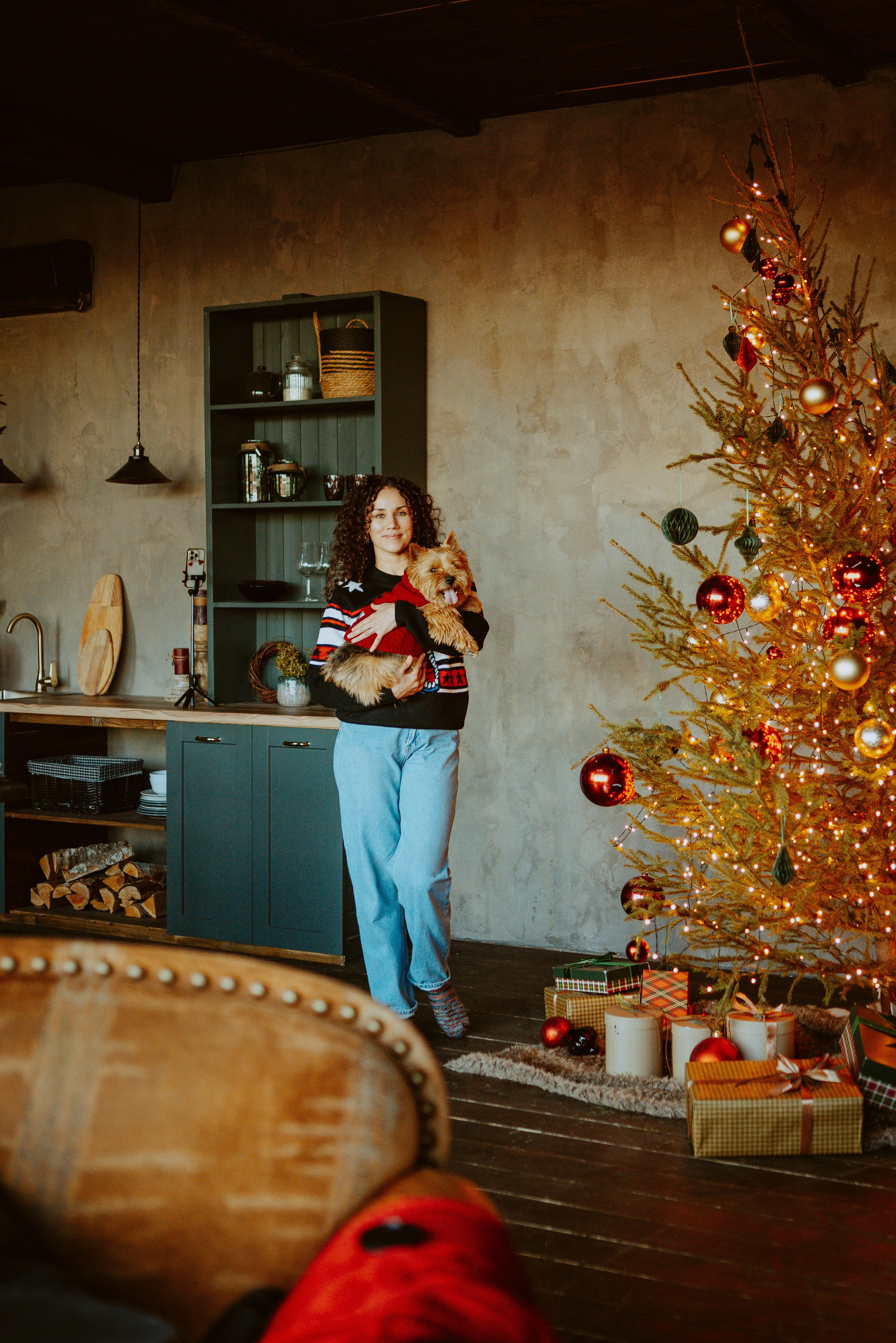 Фотосессия с собакой в студии. Фотограф анималист в Спб недорого Олеся Майорова
