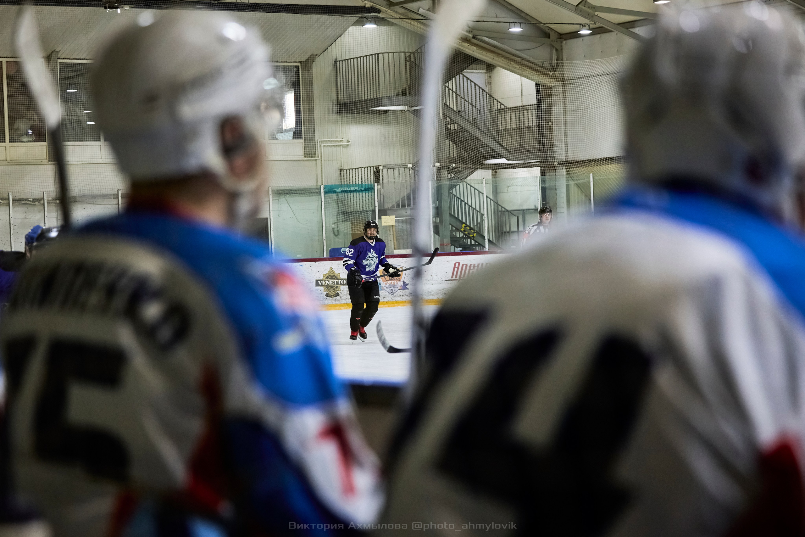 27.04.2025 Северная хоккейная лига. Финал Play-off дивизион Рыцарь. Виктория Ахмылова. Фотограф в Москве