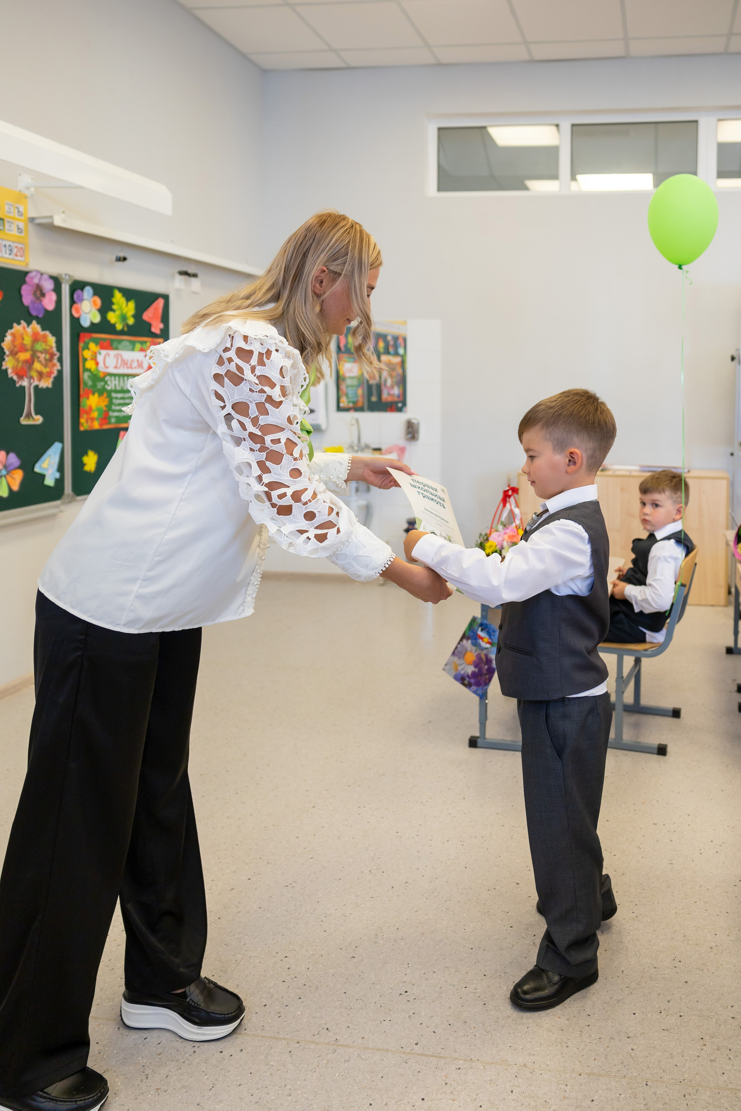 Первый раз в первый класс (репортажная съемка). Фотограф в Серпухове Наталья Руденко