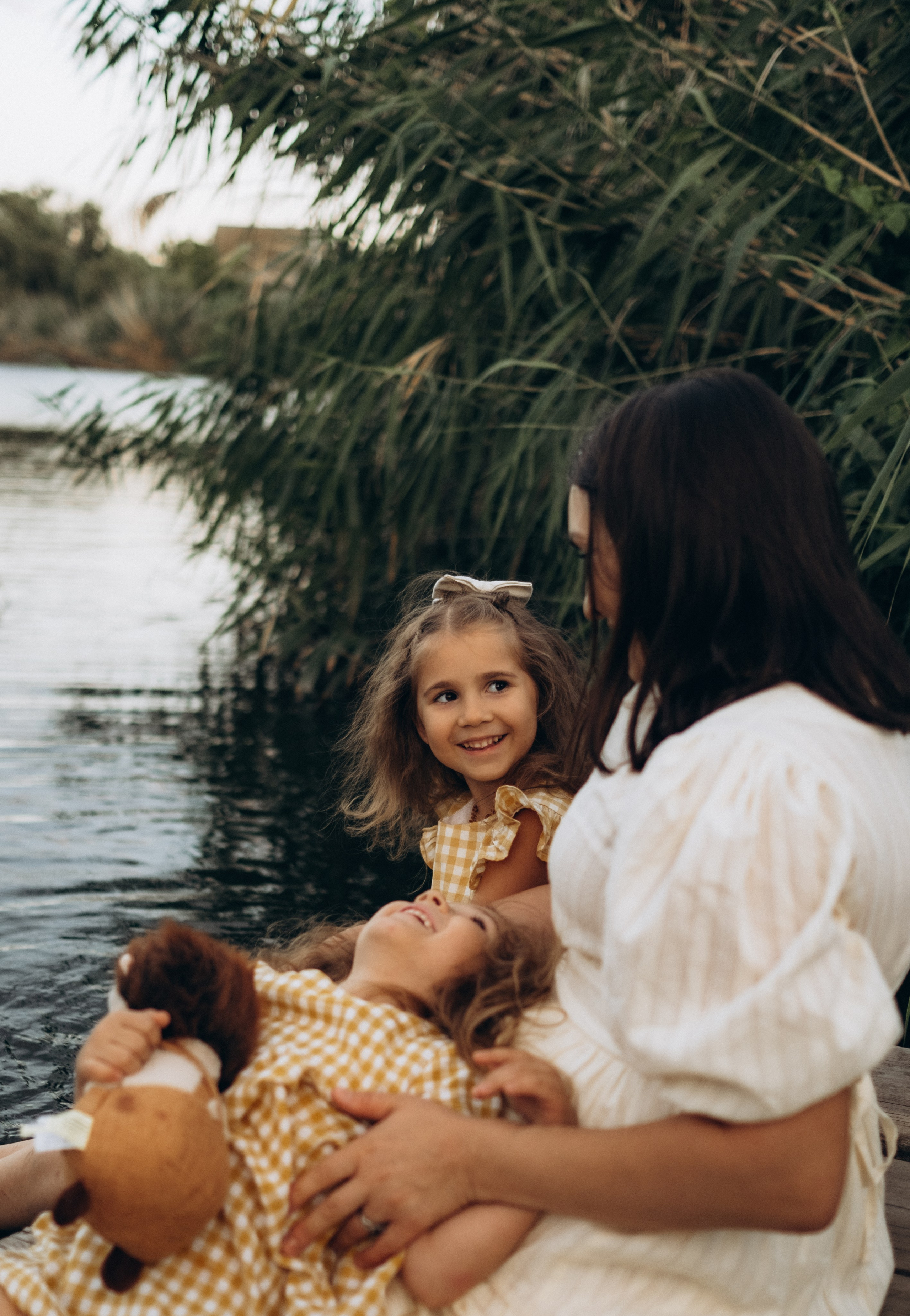 Семейная история на озере Сарпа. Фотограф в Москве Ольга Елоева