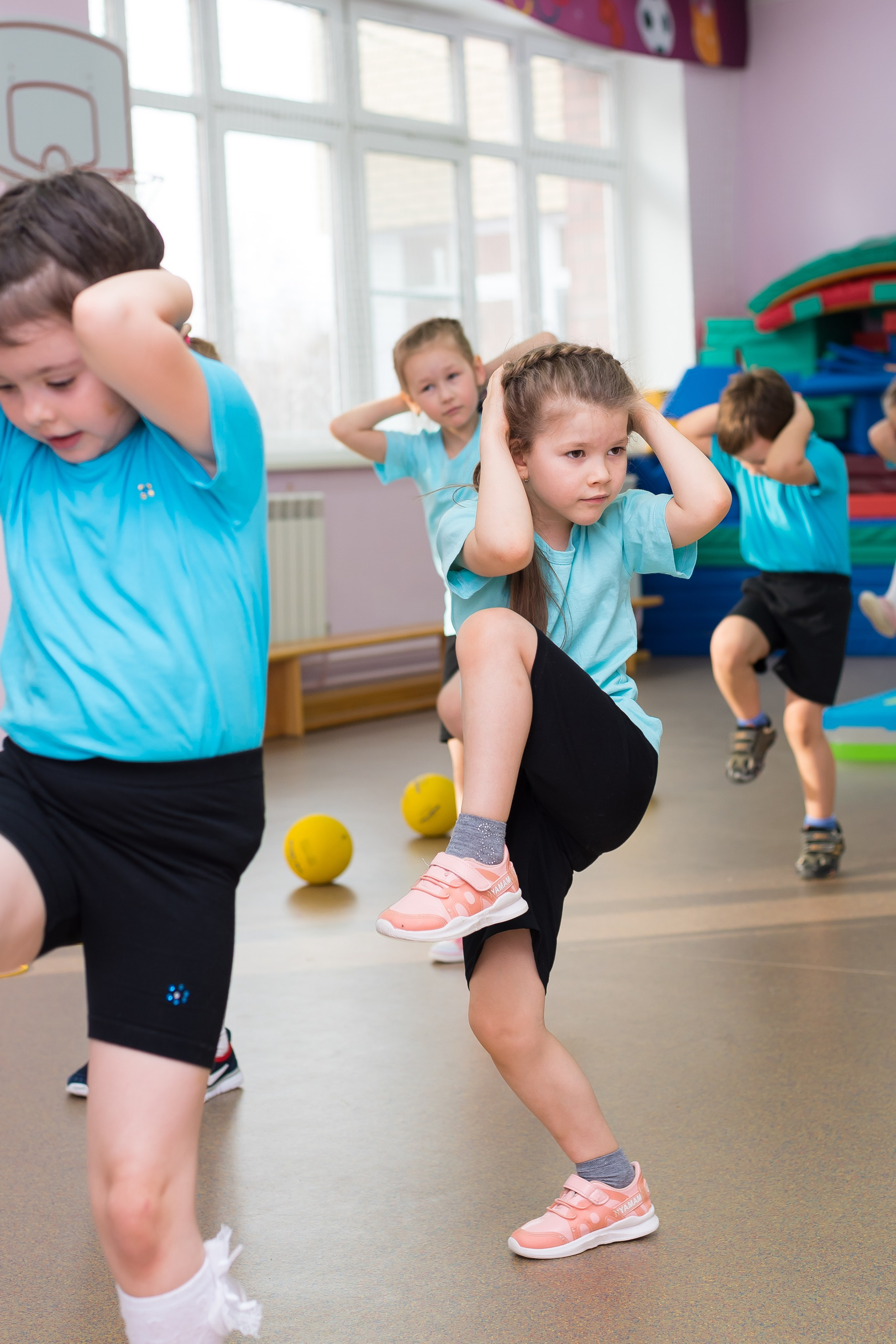 Фотосъёмка занятий физкультурой. Детский фотограф в Екатеринбурге и Берёзовском Евгений Кондаков
