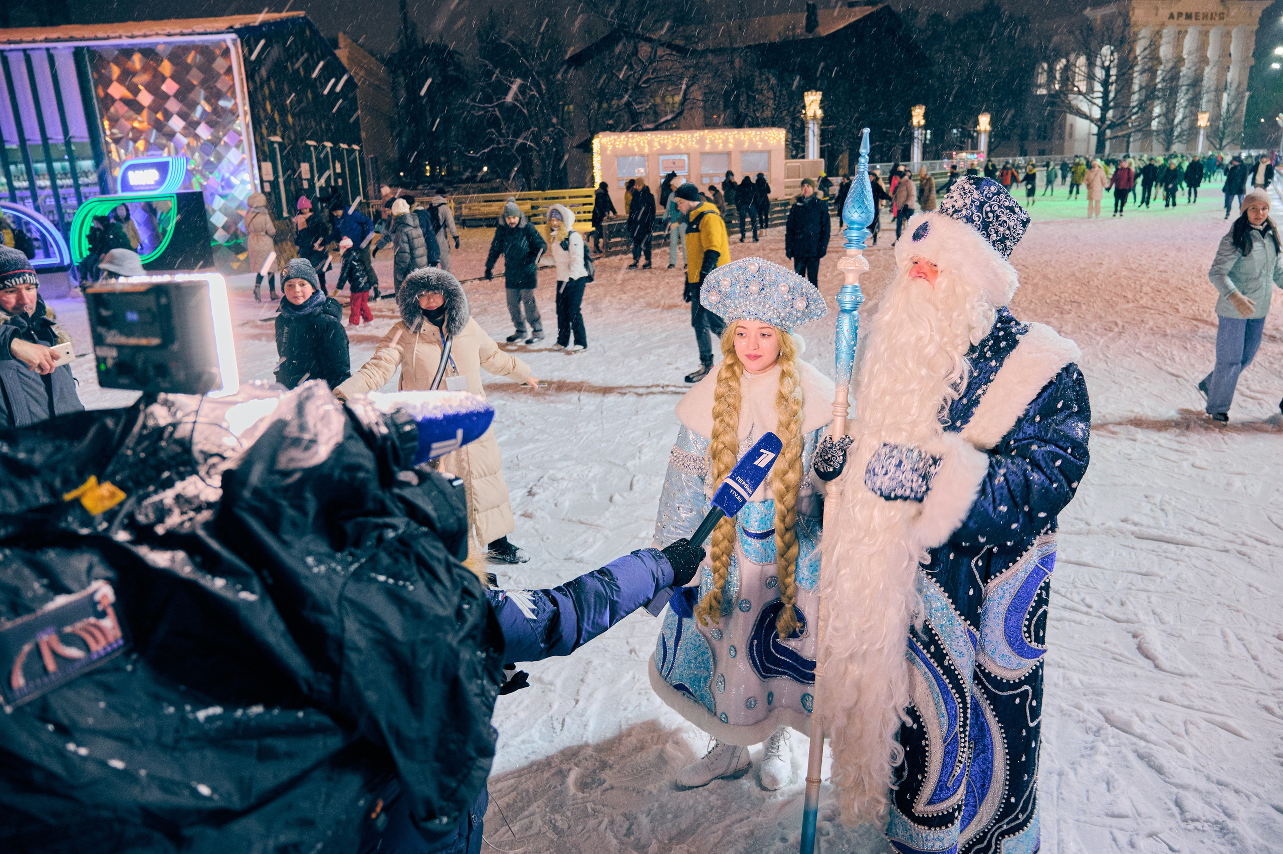 Линия жизни и Дед Мороз на ВДНХ. Никита Хохловский фото и видео продакшн