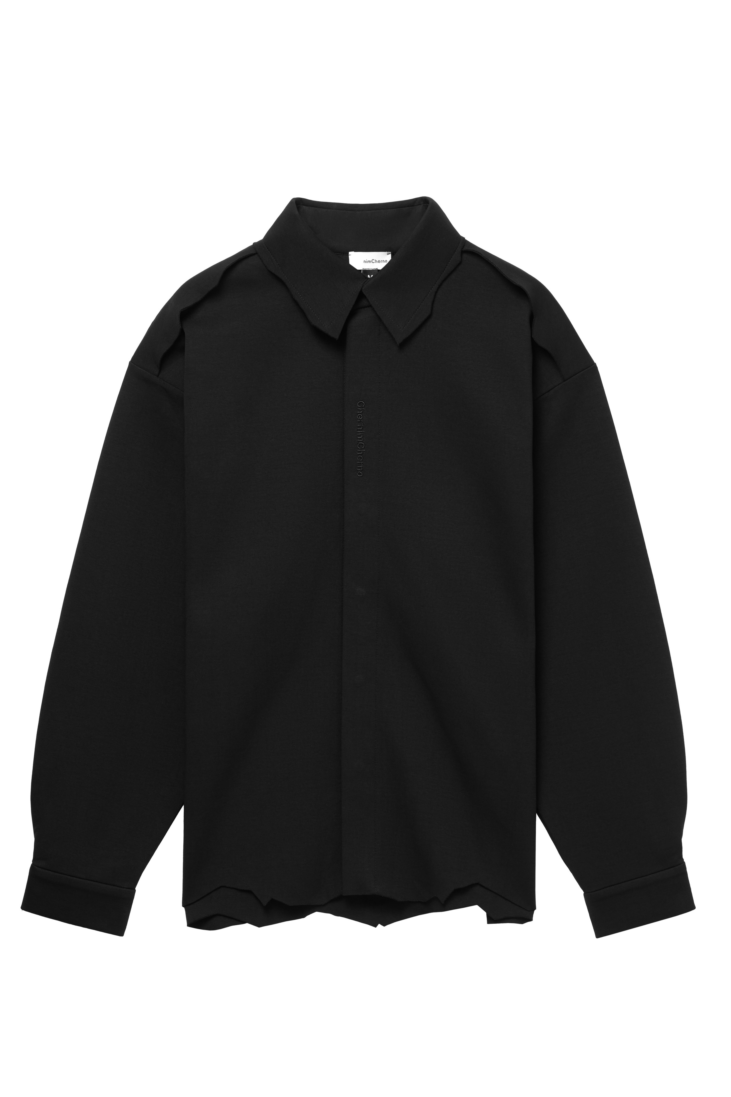 Одежда Chernim Cherno на прозрачном манекене и в раскладку. Олег Дмитриев