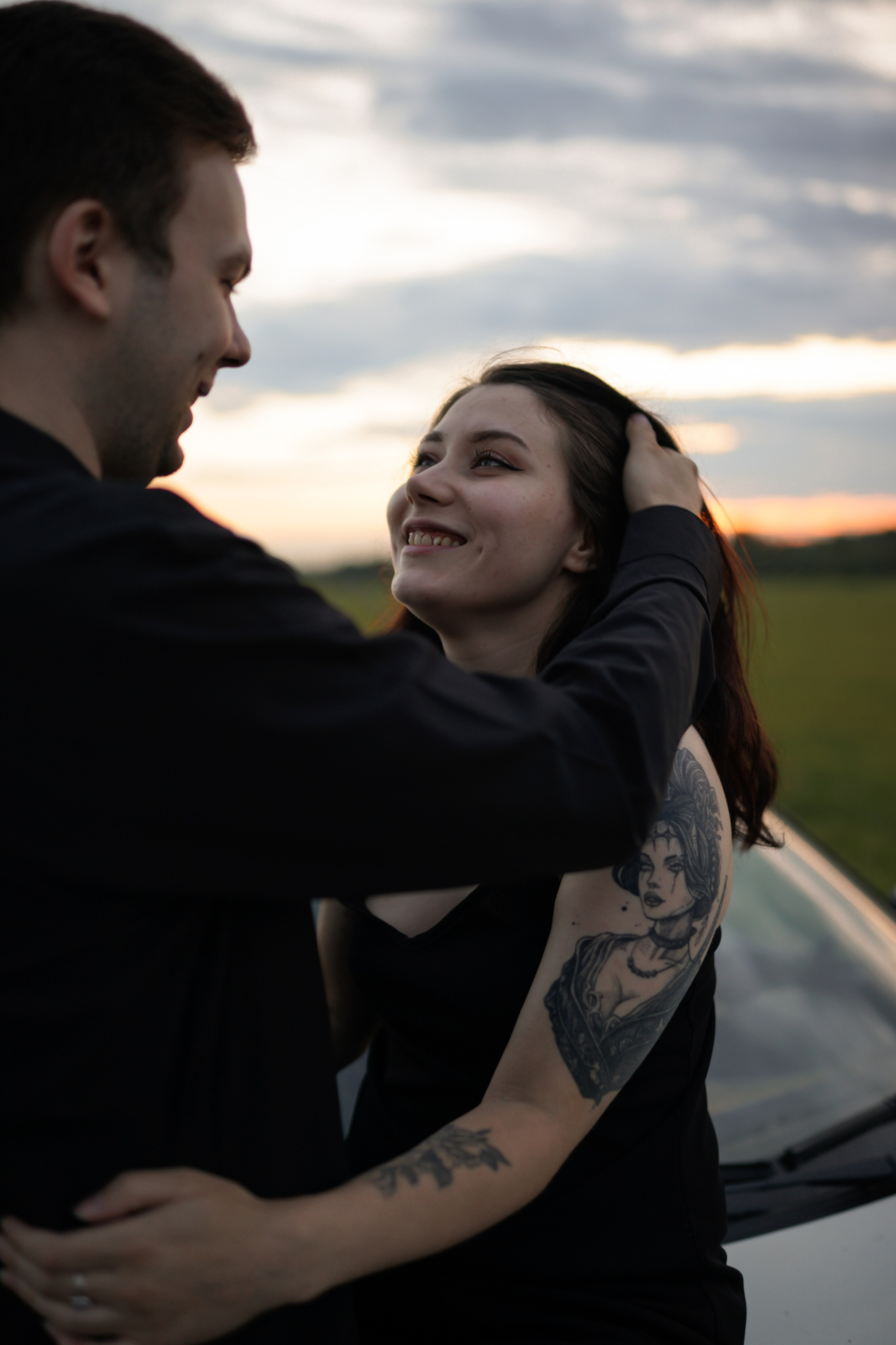 Поздний закат