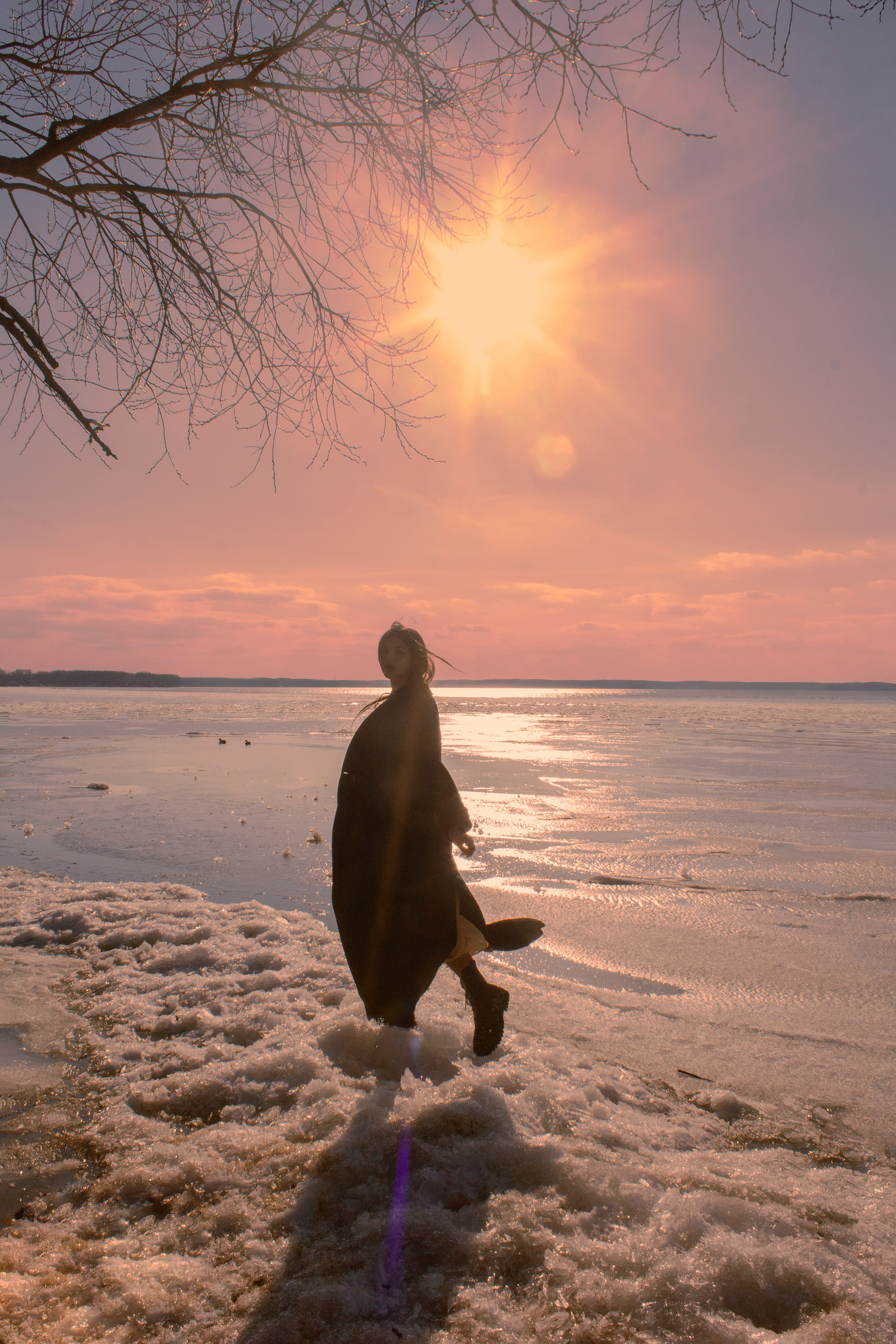 Апрельская снежная королева