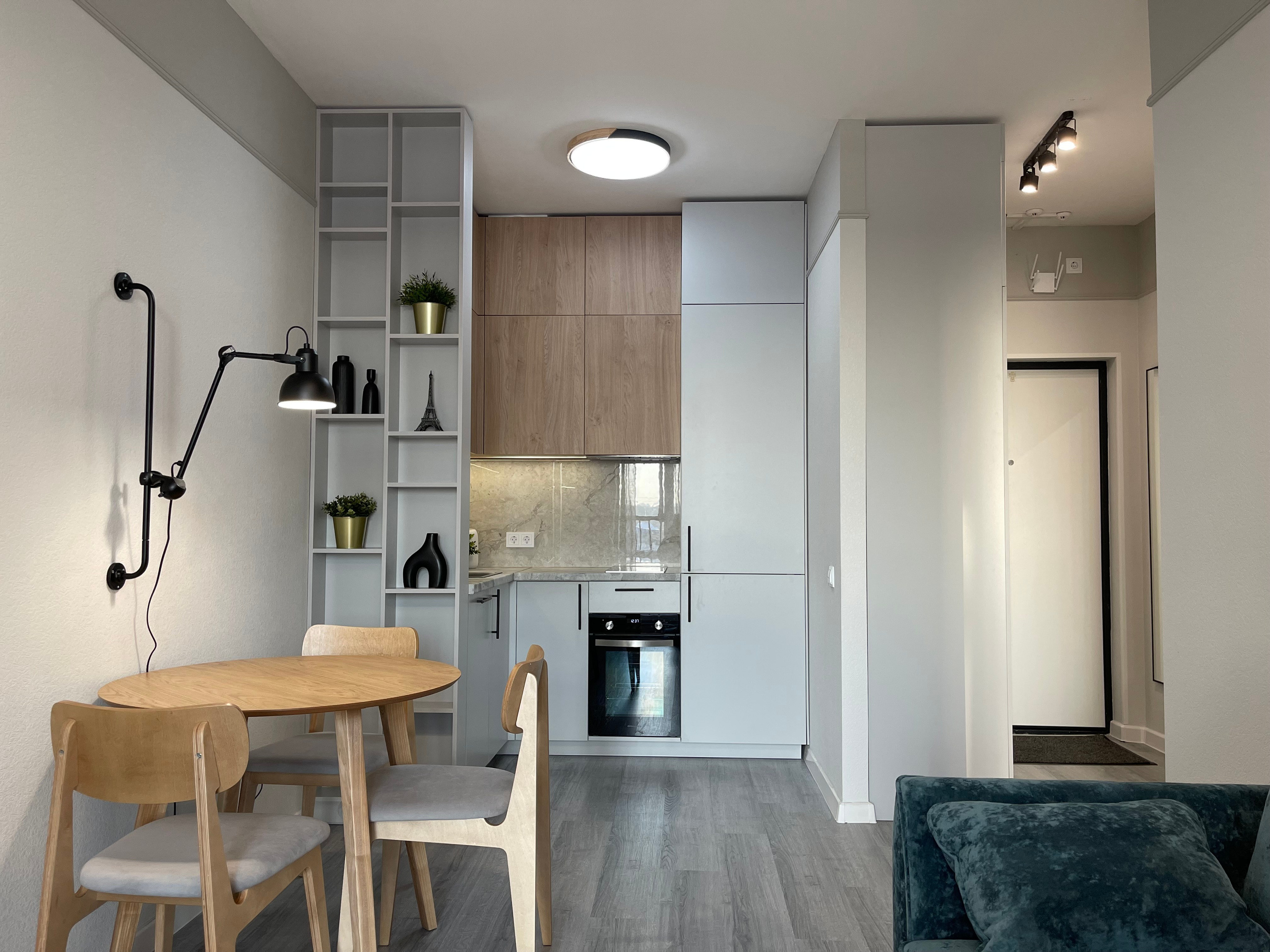 Квартира с ремонтом от застройщика ЖК Парколово. Дизайнер интерьеров в Санкт-Петербурге Анастасия Тен