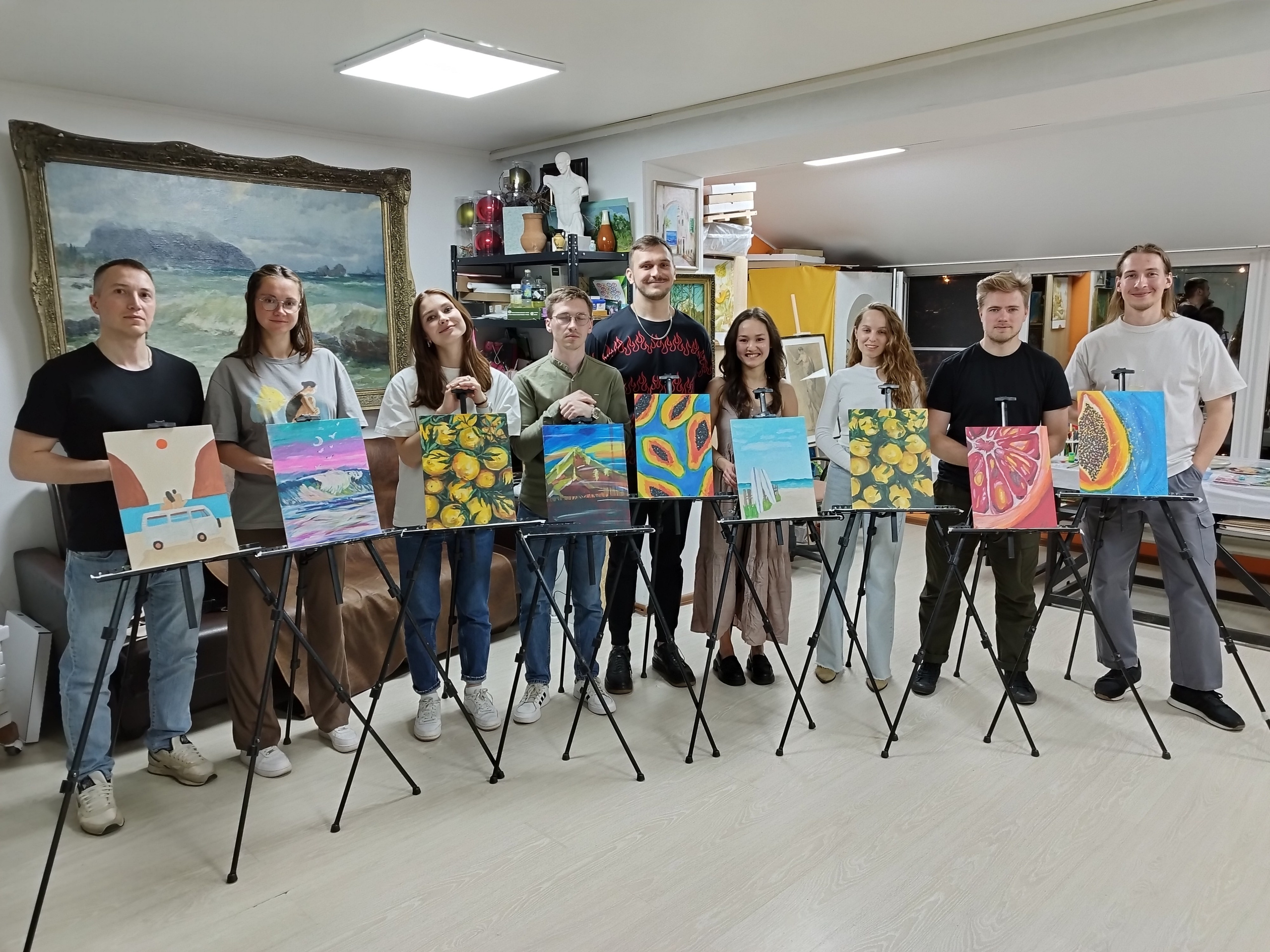 Арт-вечеринки. Арт-вечеринки и мастер-классы в Москве для взрослых и детей