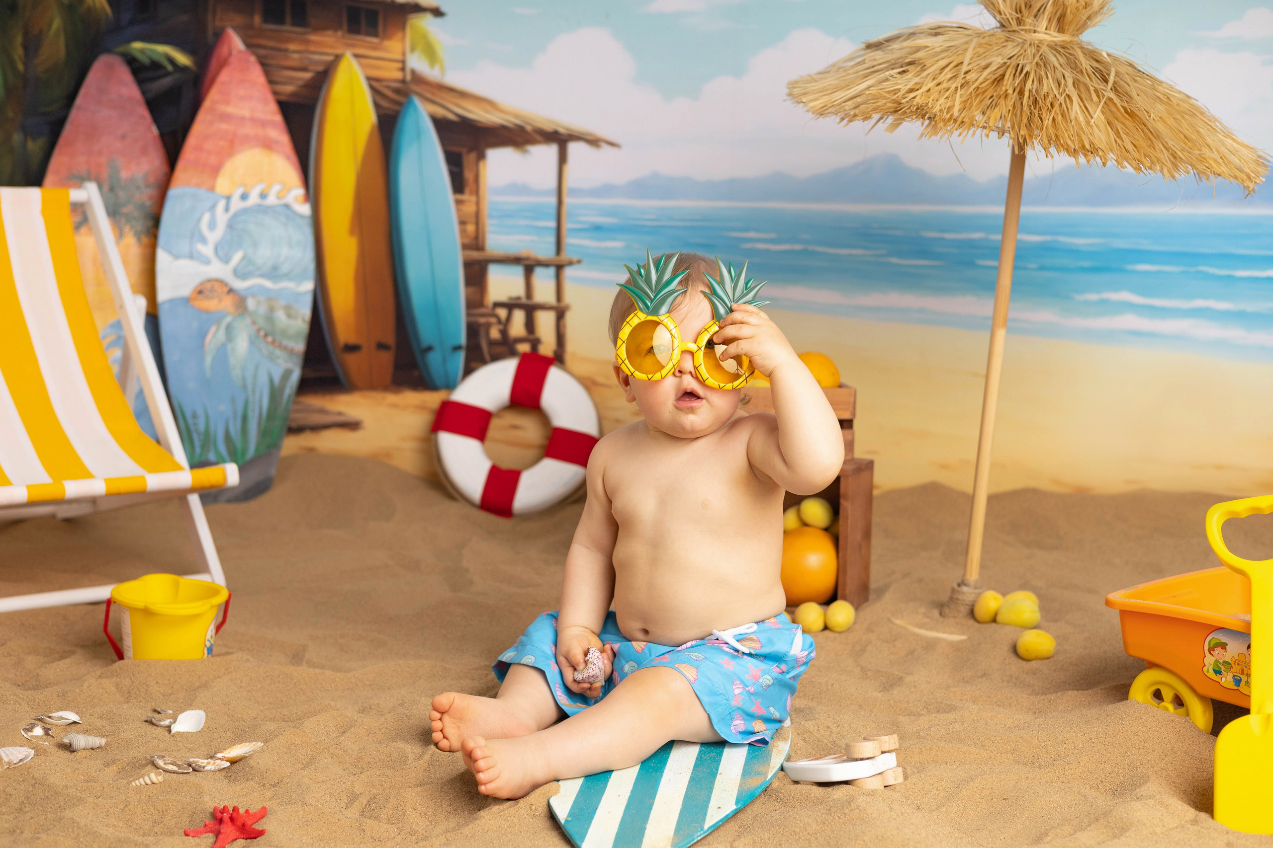 «Пляж». «Вкадре» — фотосессия новорожденных Тула | детский фотограф в Туле