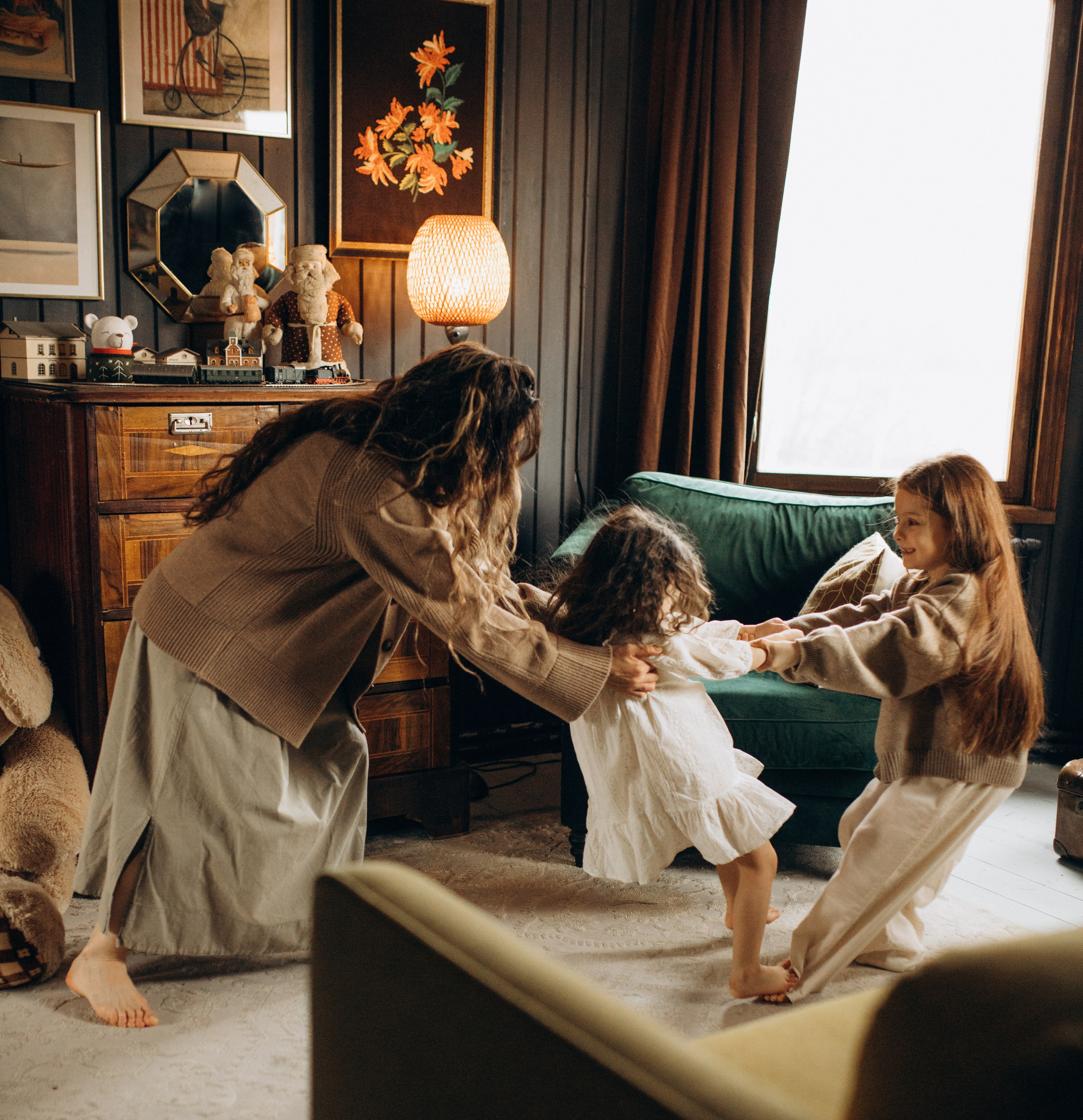 Вика Николь и Эмилия. Семейный фотограф в Москве Алина Савченко