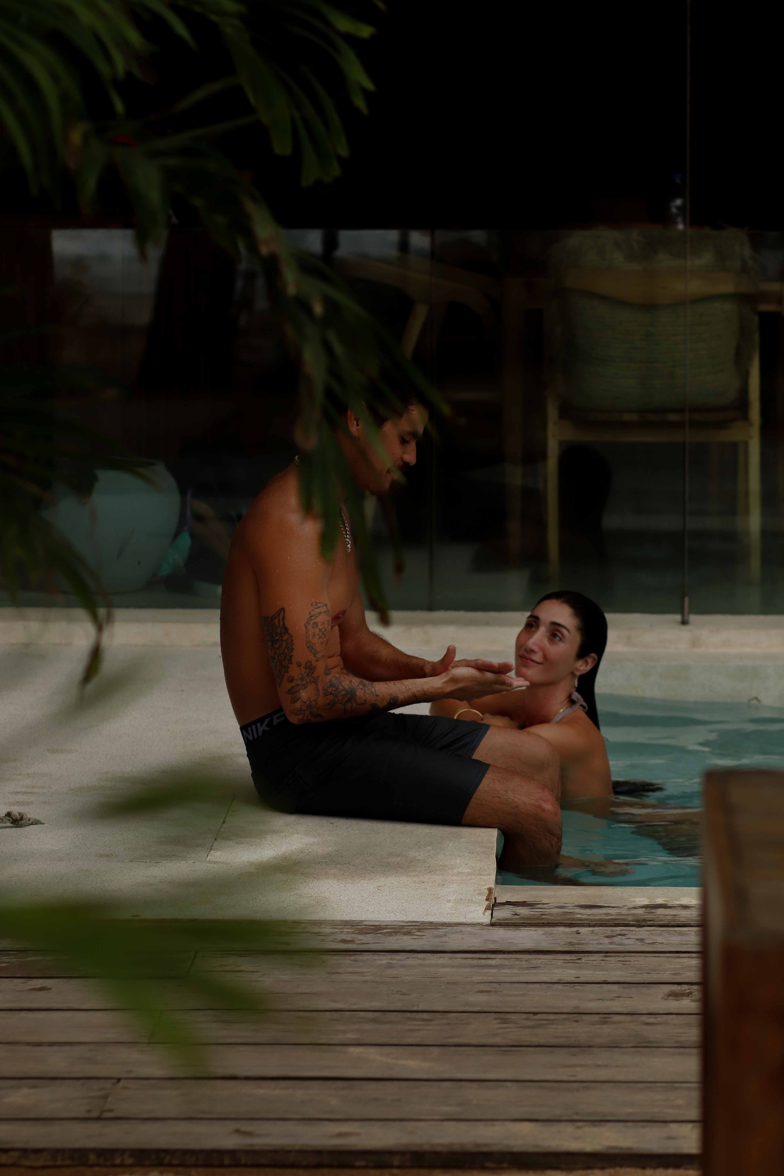 Ресторан пляж Ахангама. Фотограф на Шри-Ланке