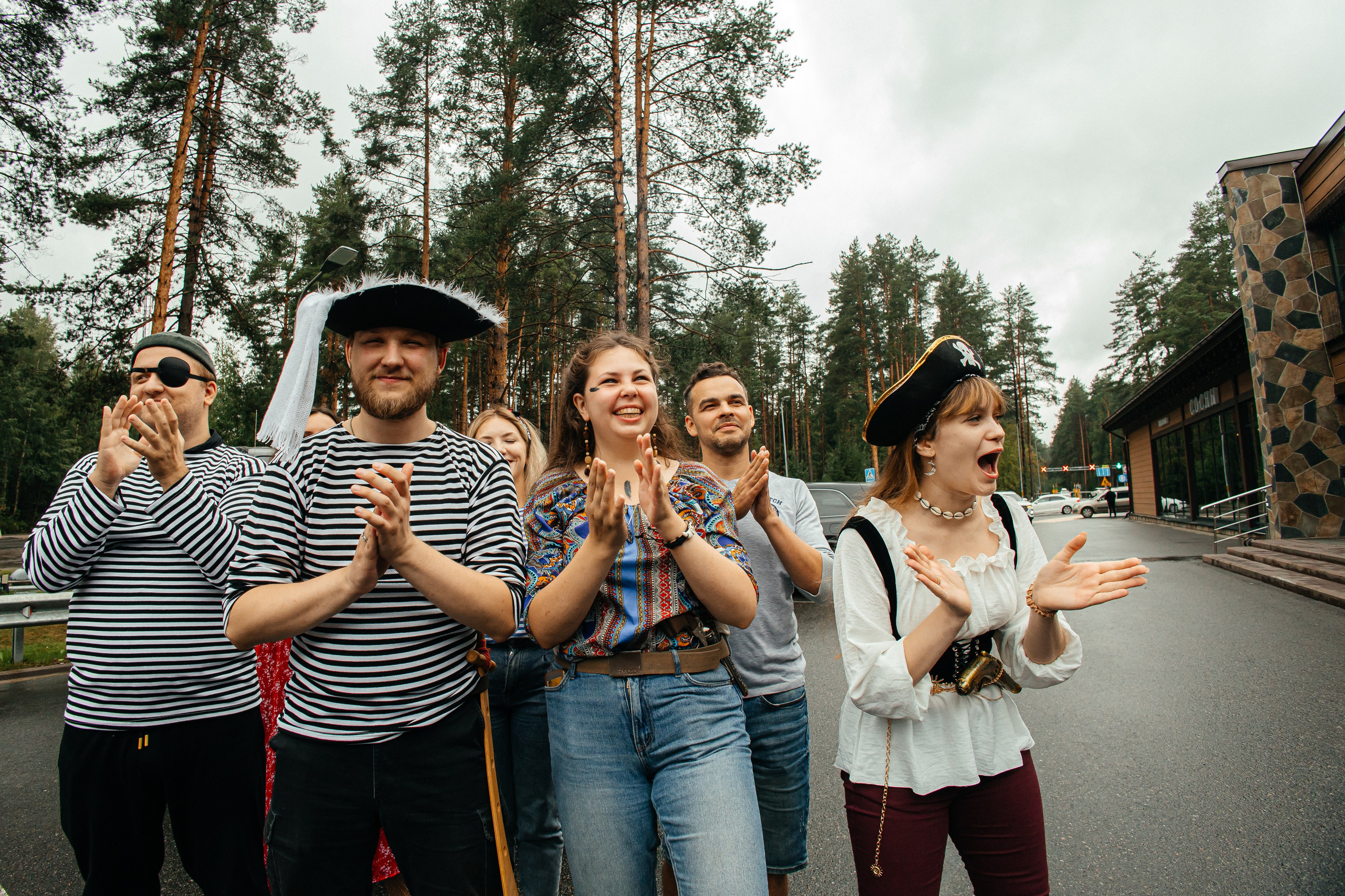 Тимбилдинг «Пираты». Фотограф в Санкт-Петербурге Виктория Безверхая