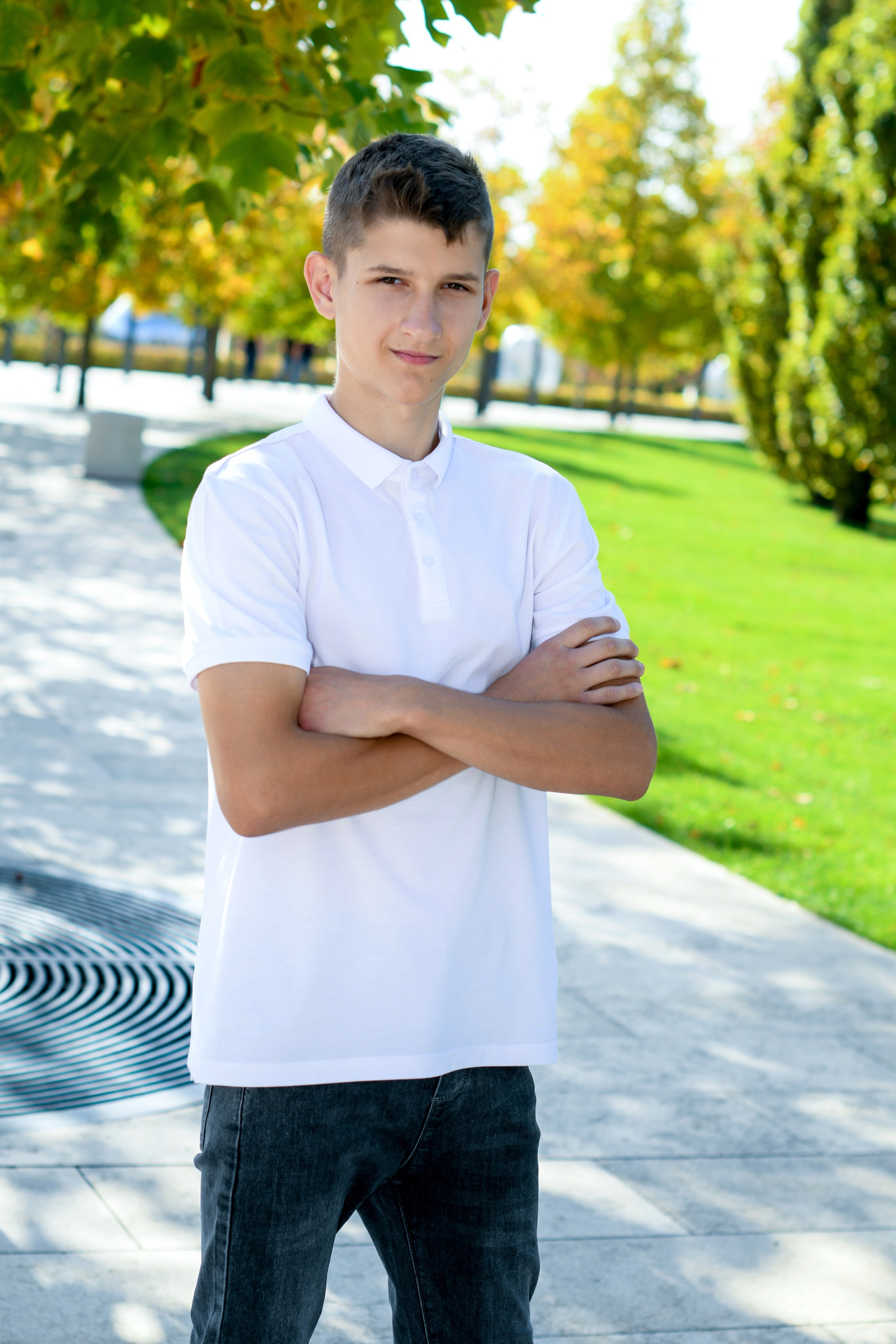 Фотосессия для выпускного альбома в парке Галицкого. Вячеслав Скрипник Фотограф Краснодар