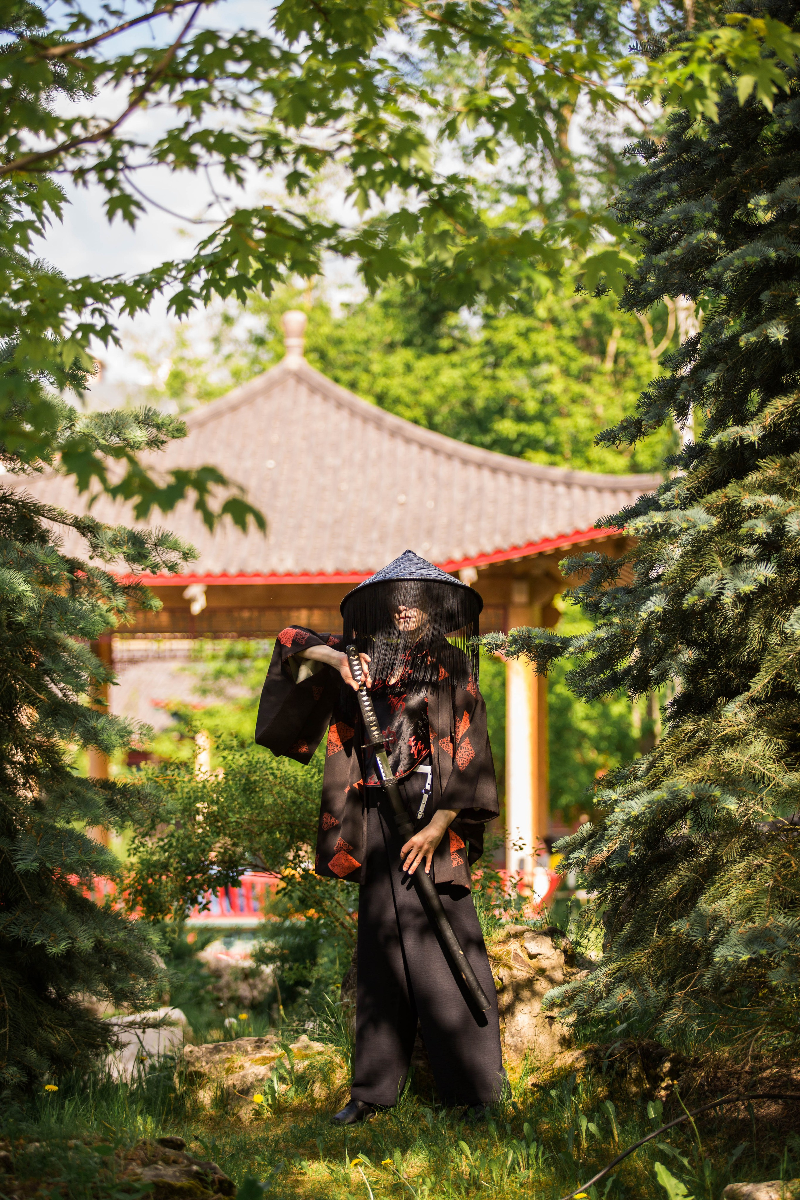 Парк Хуамин в Москве и фотосессия в китайском стиле. Семейный и детский фотограф в Москве Мария Быкова