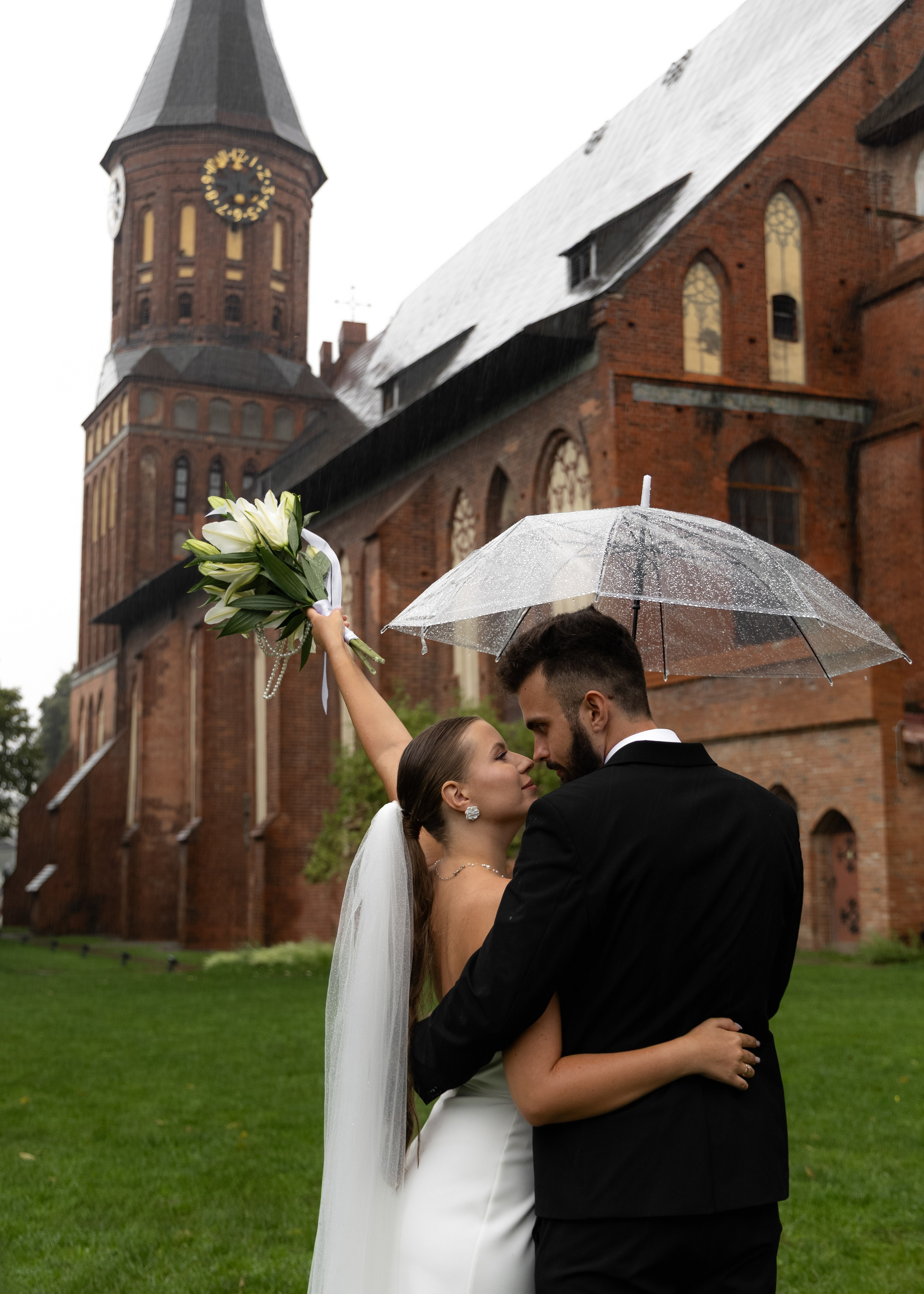 Свадьба Татьяна & Алексей | под дождем на острове Канта. Фотограф в Калининграде Сокирко Светлана