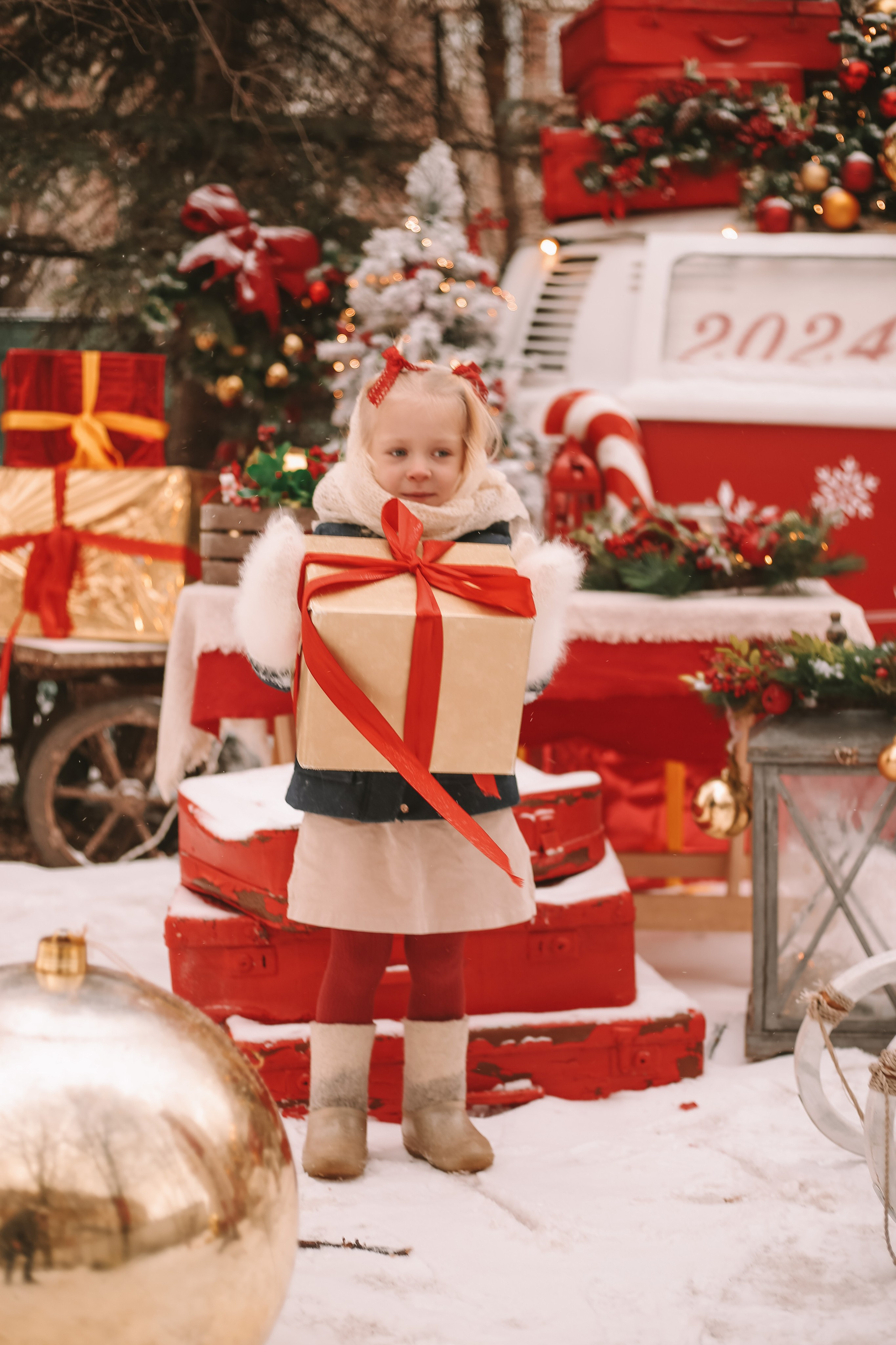 Сhristmas BUS 2024. Семейный фотограф в Москве и МО Варвара Шаранова