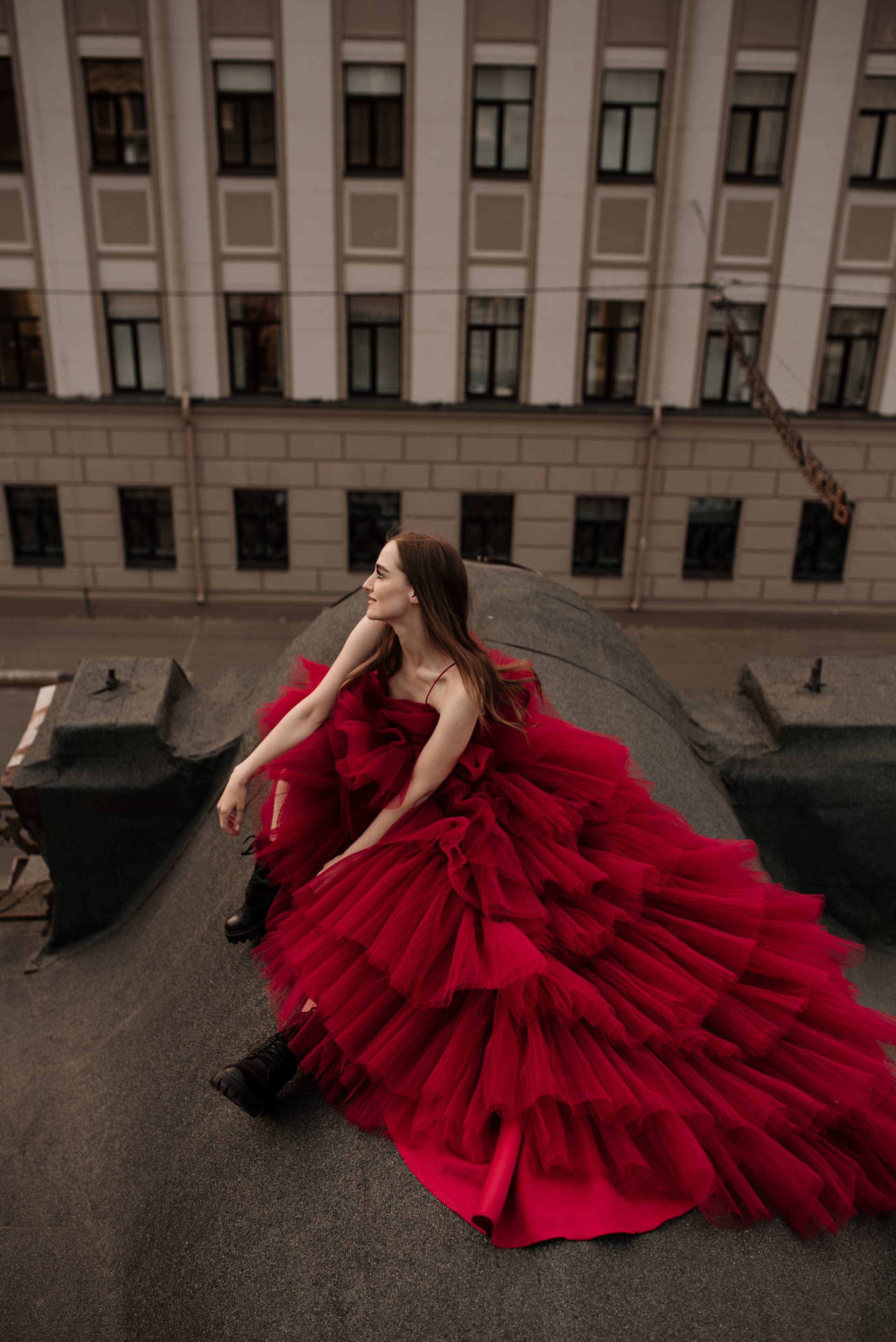 Аня ♡ Крыша. Фотограф Ольга Плеханова | Нижний Новгород, Москва