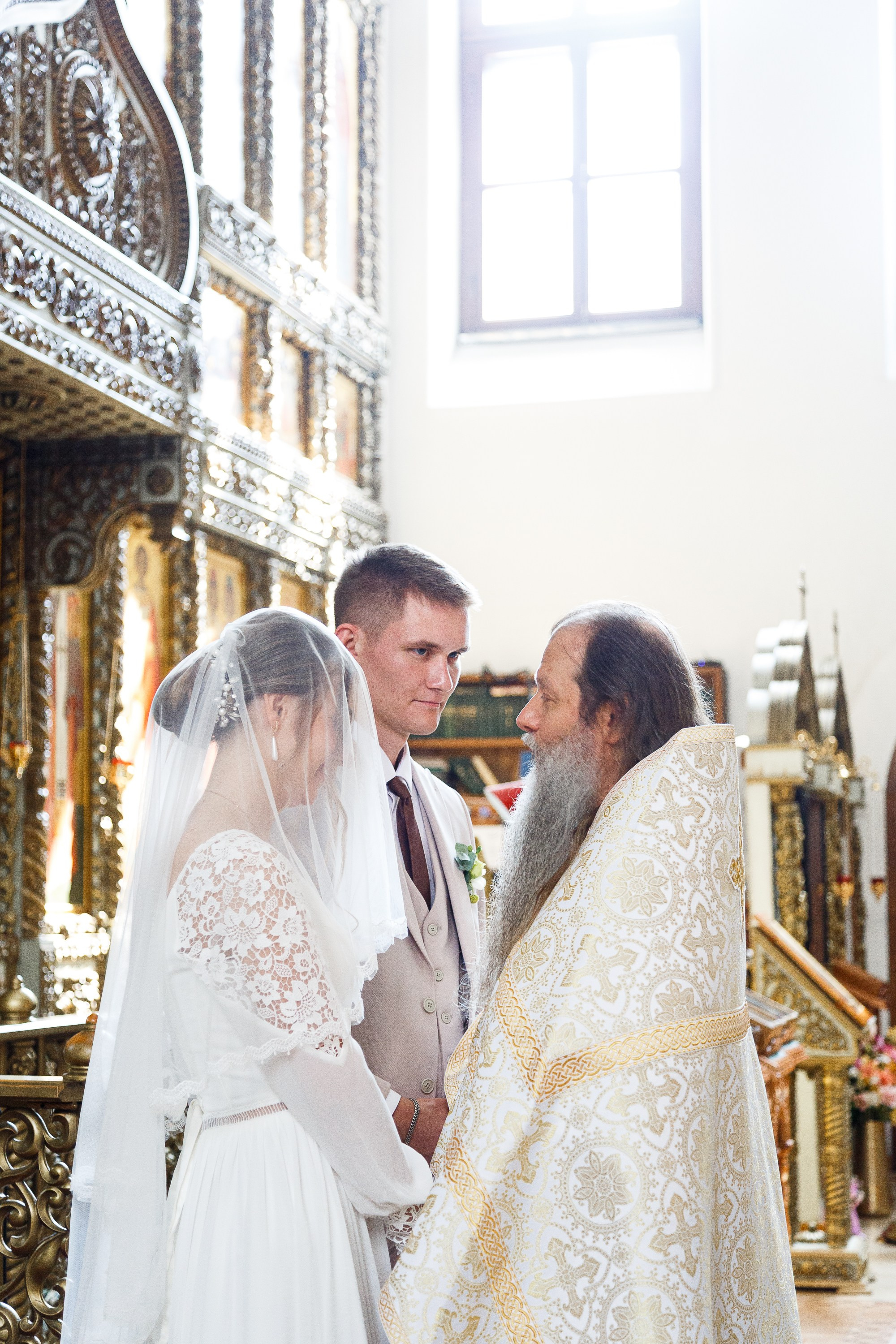 Венчание в храме Живоначальной Троицы на Шаболовке