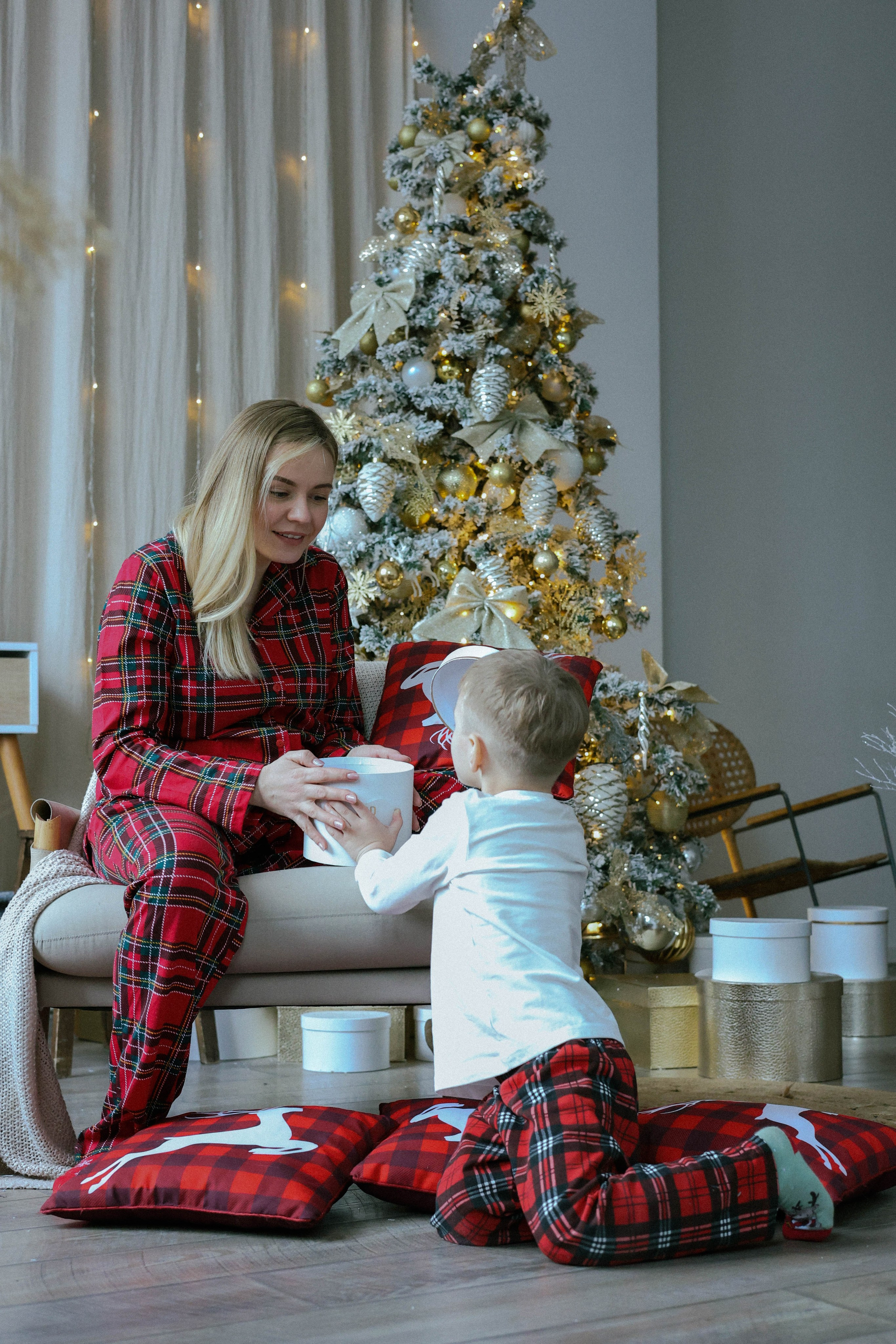 Новогодняя история «Светлана и Алексей». Фотограф в Москве Анастасия Калинина