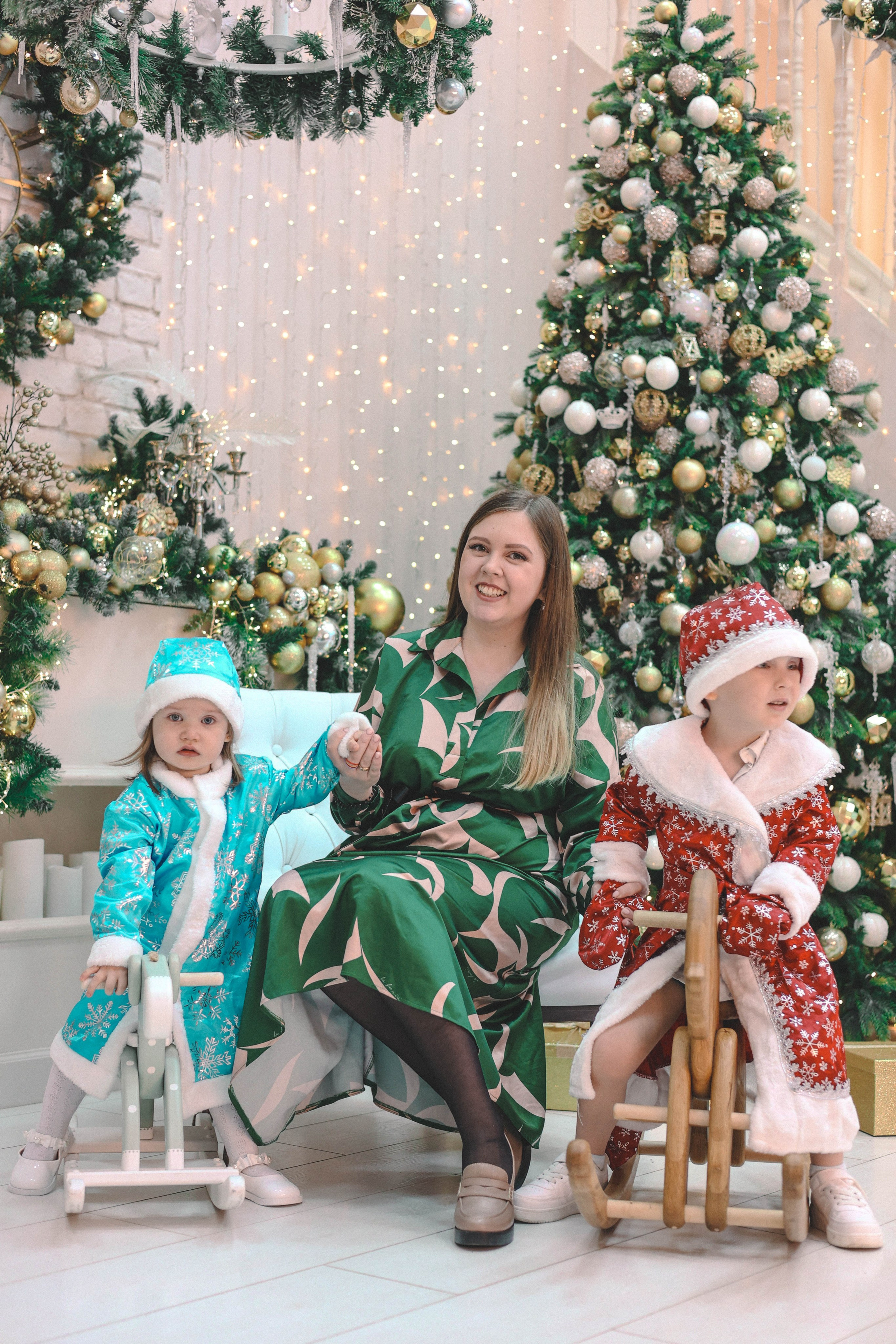 Новогодняя история «Яна и ее семья». Фотограф в Москве Анастасия Калинина