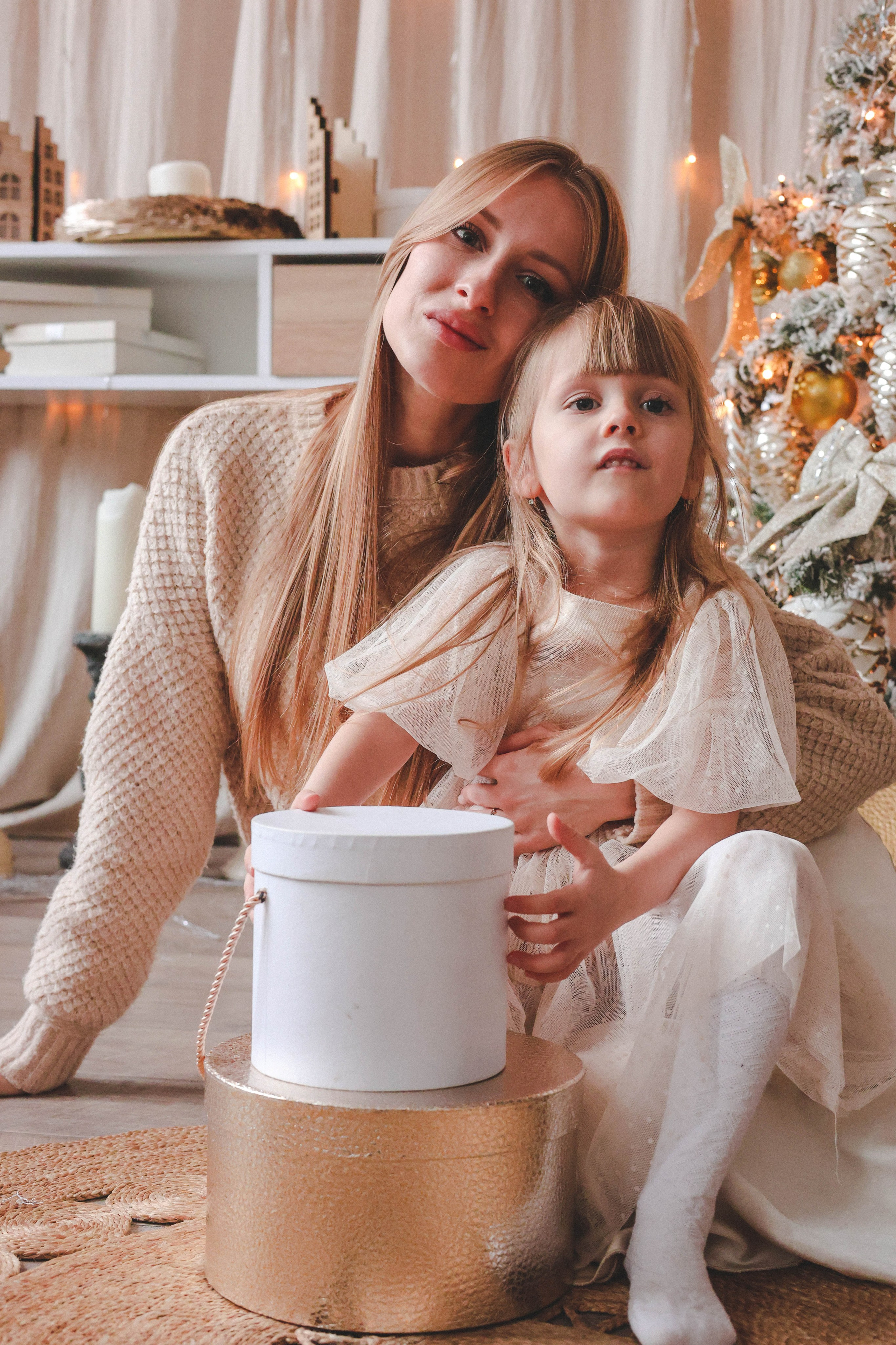 Новогодняя история «Кира и ее семья». Фотограф в Москве Анастасия Калинина