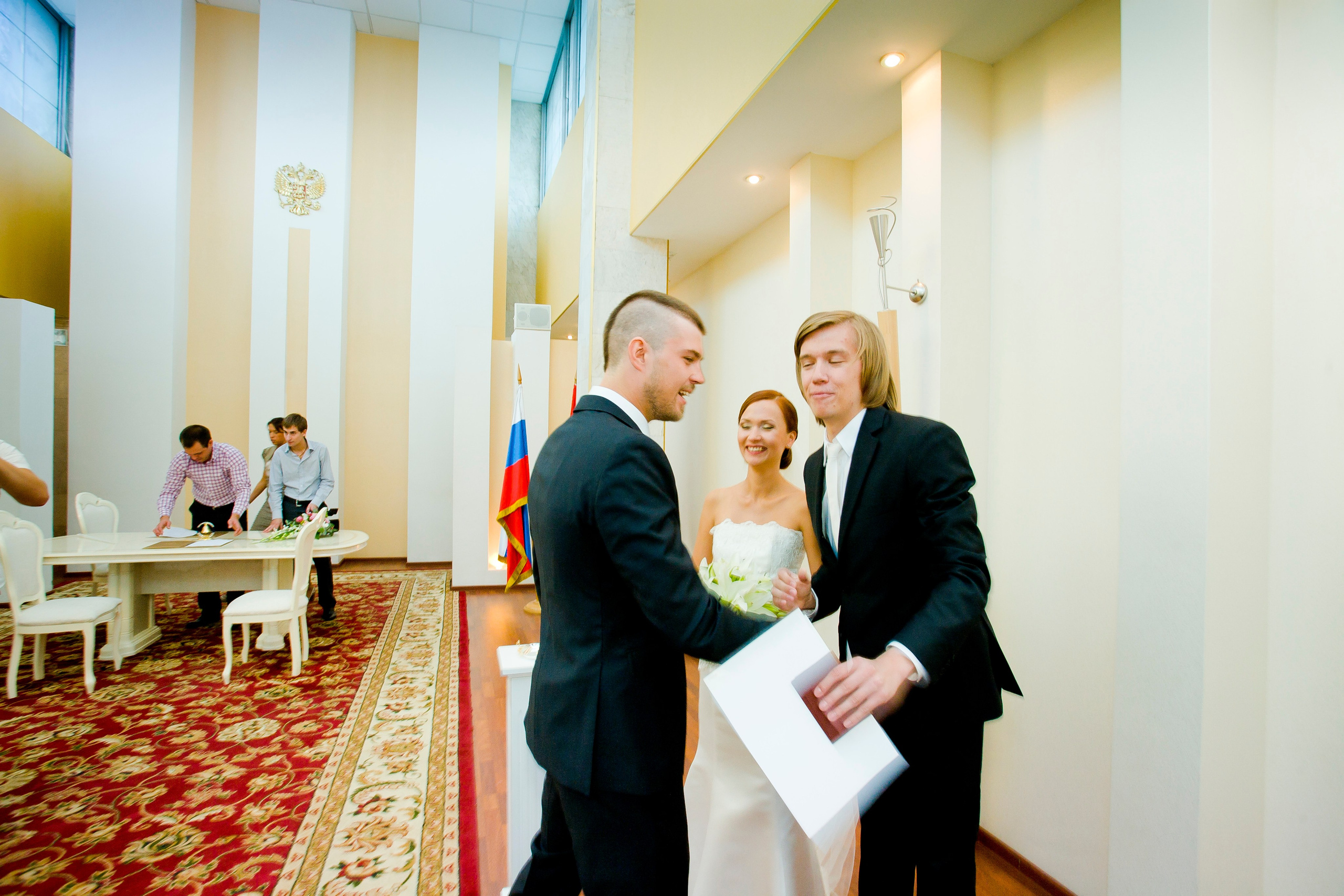 Свадьба Юрий и Юлия Загс. Skazka.wfolio.pro