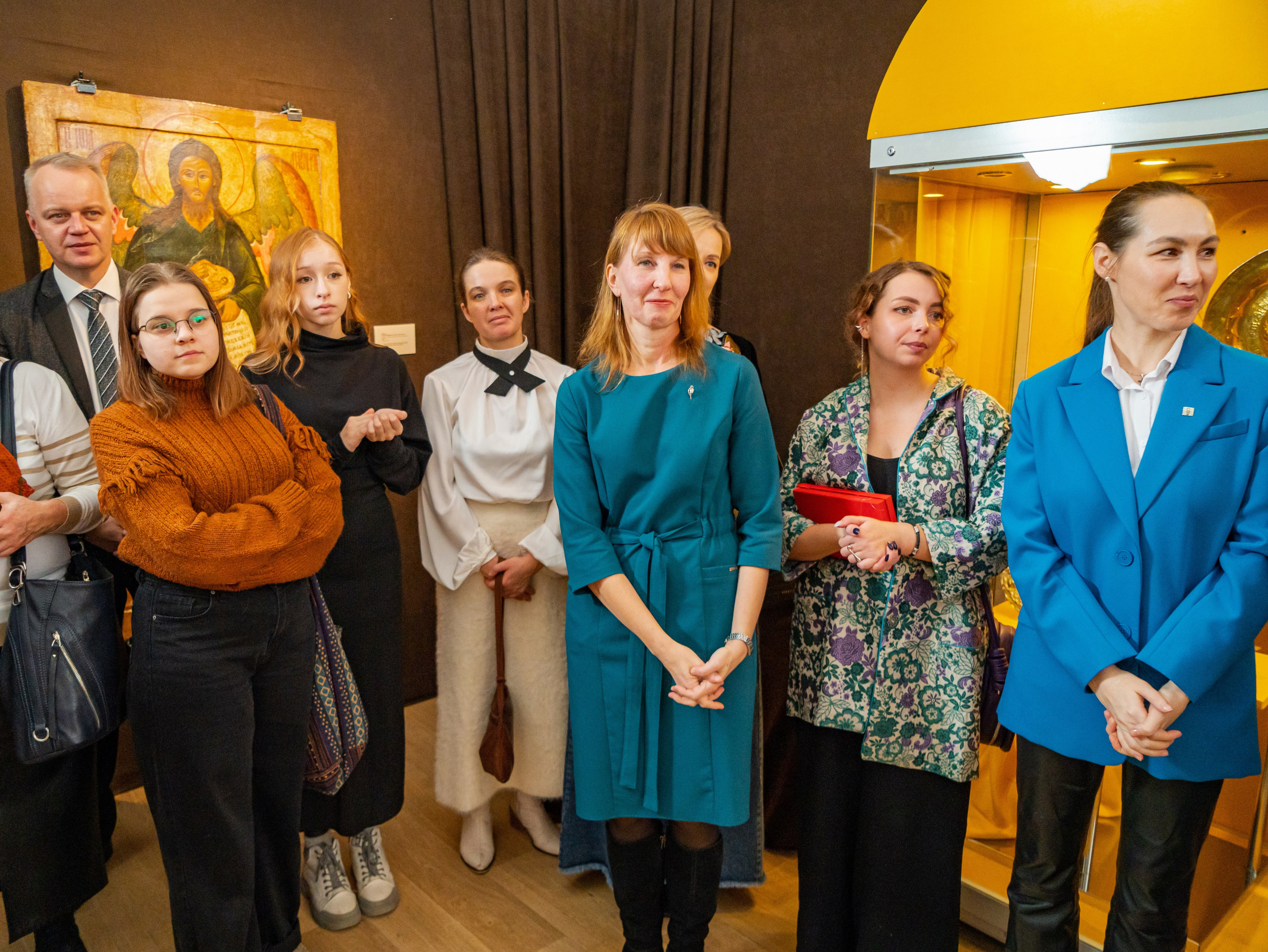 Показ одежды в рамках выставки «105. Лучшее». Фотограф Москва