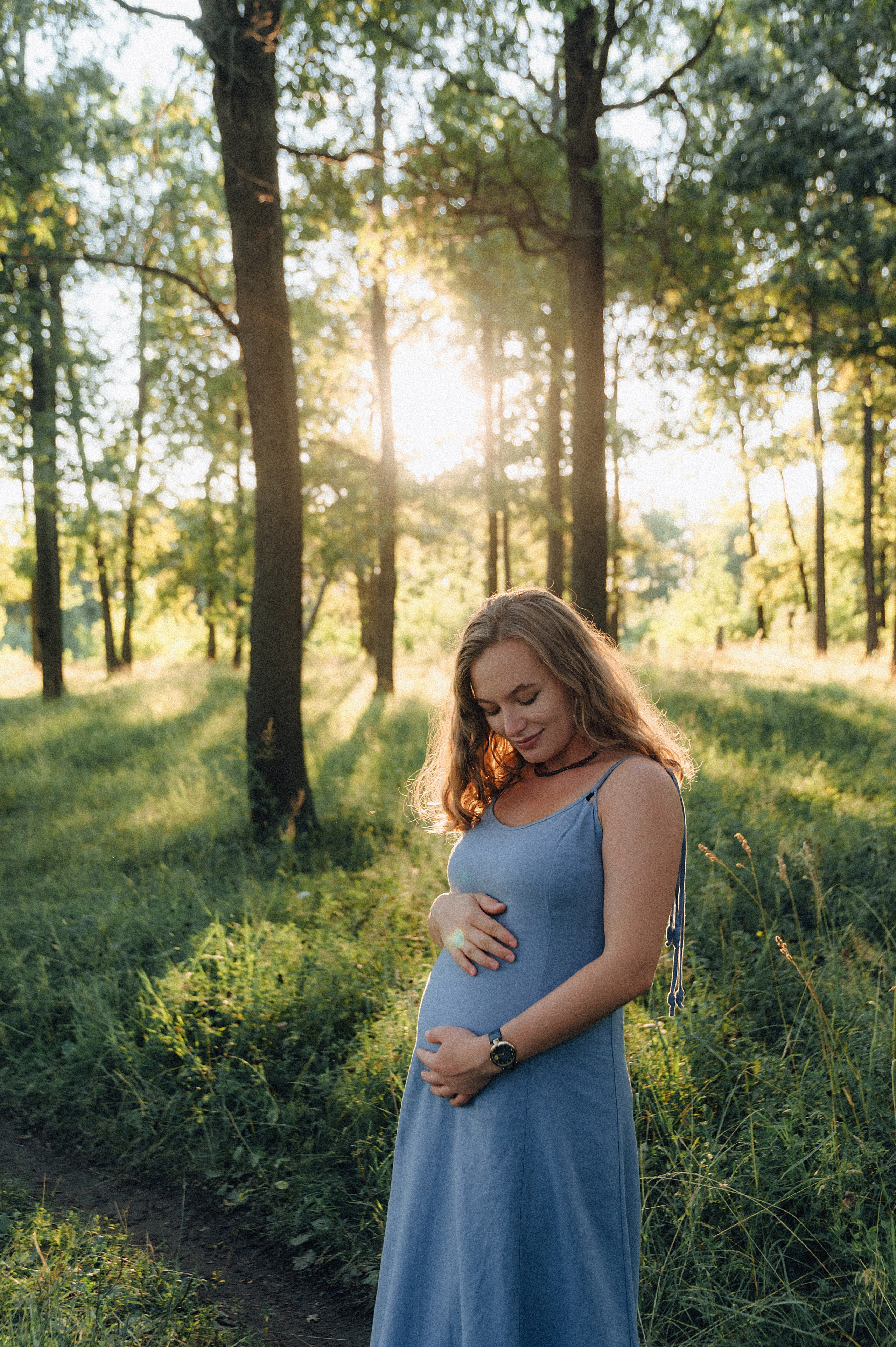Лес.закат.Вика и Денис. Детский и семейный фотограф Катерина Мишина